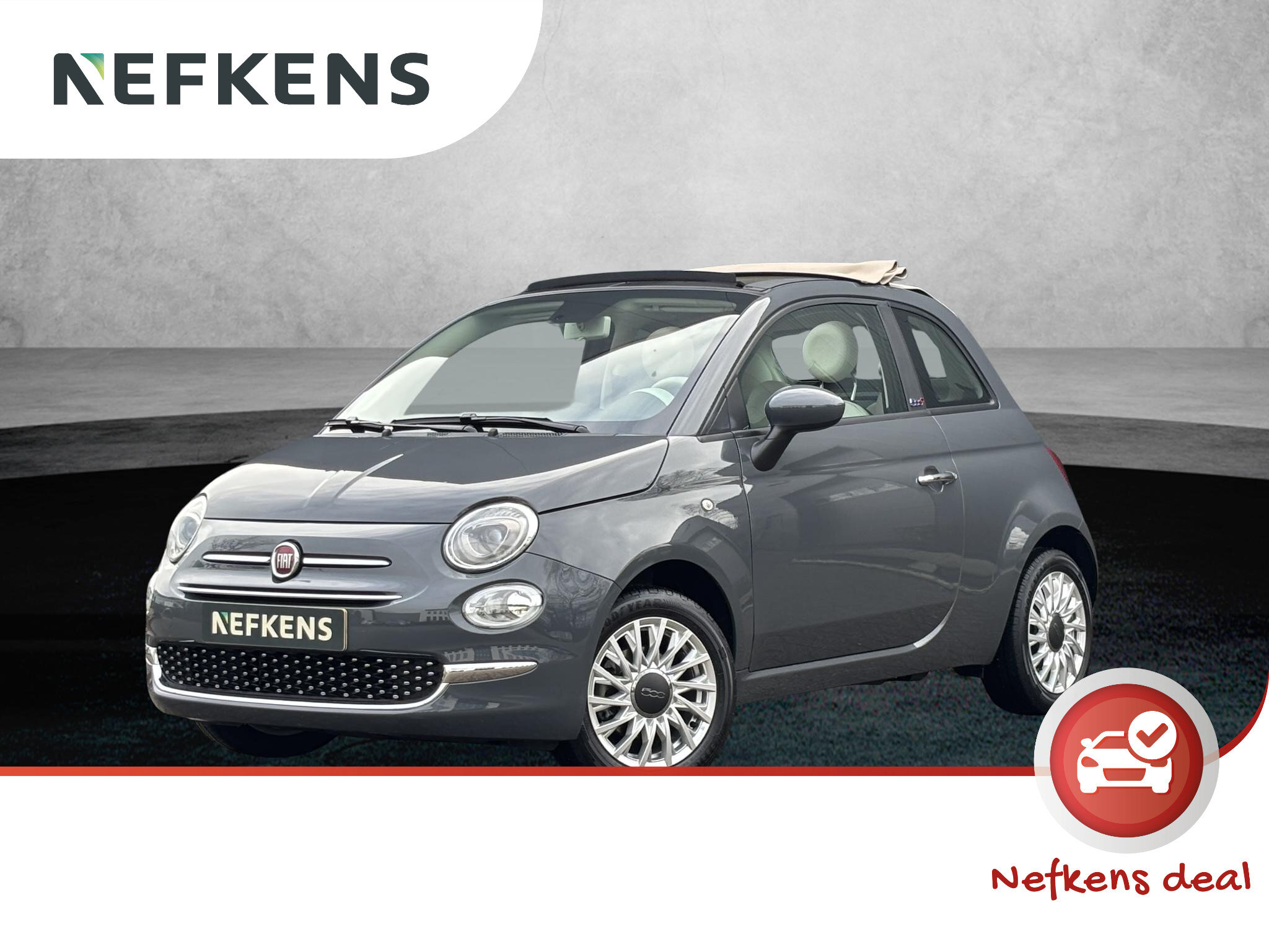 Fiat 500C 1.0 Hybrid 70pk Lounge Cabrio