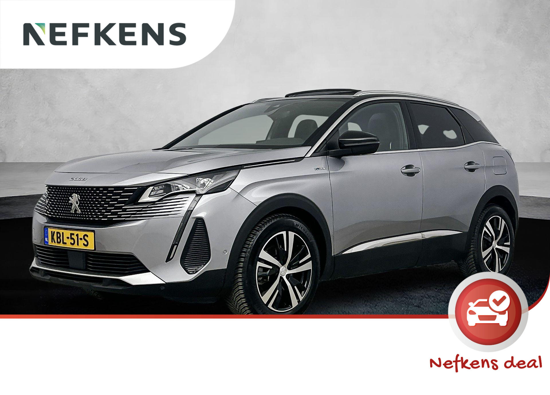 Peugeot 3008 SUV1.6 225pk HYbrid Automaat GT