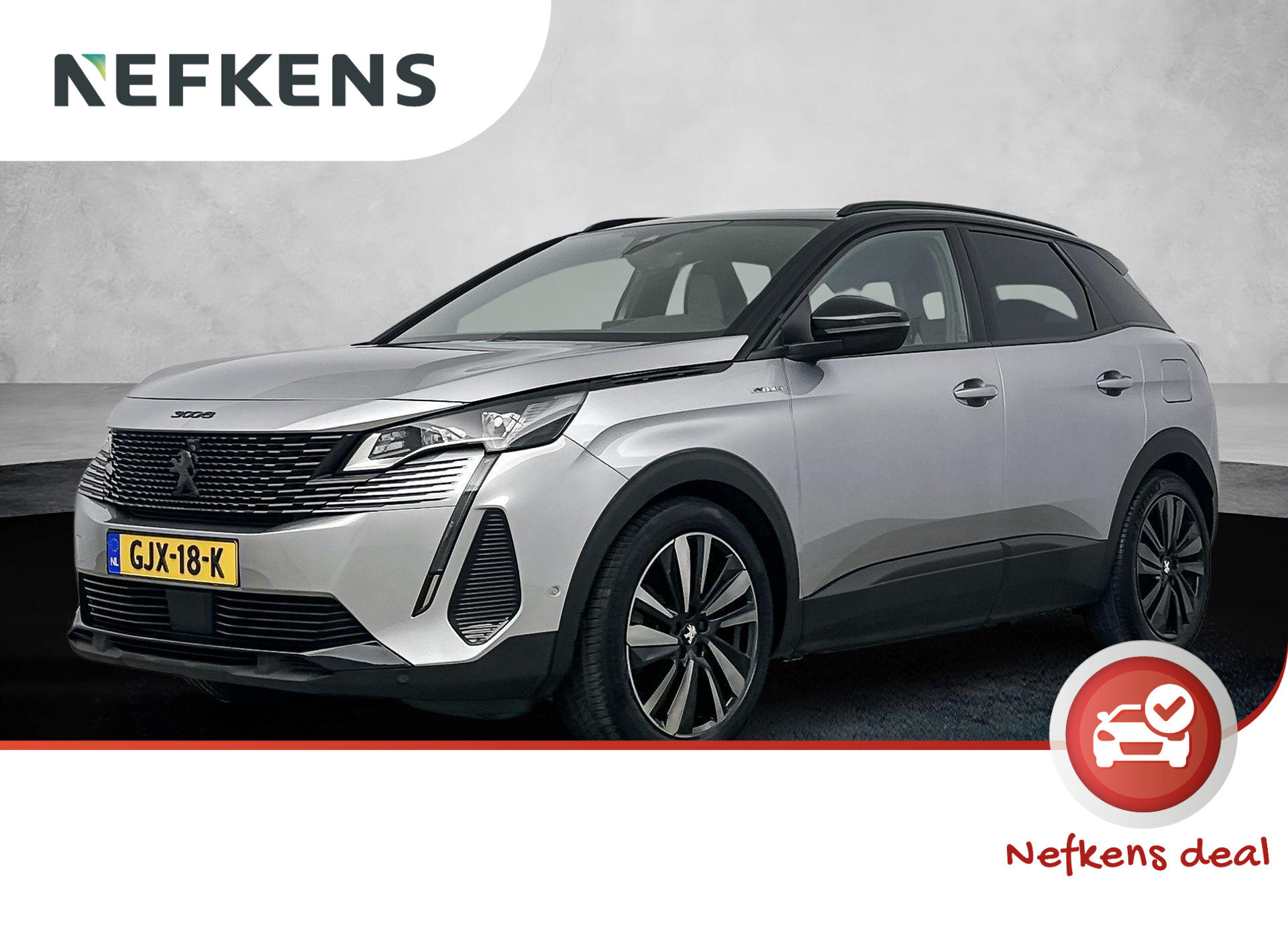 Peugeot 3008 SUV Blue Lease GT 1.6 Plug-in HYbrid4 300pk