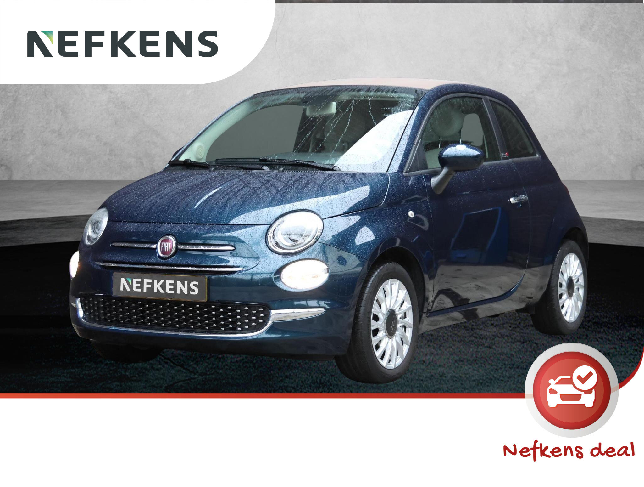 Fiat 500C Lounge 70pk Hybrid