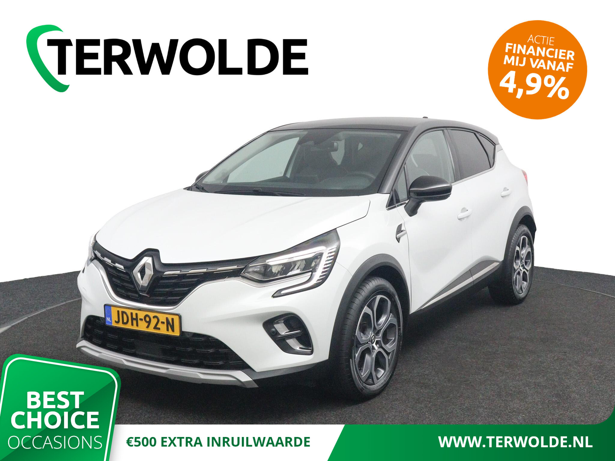 Renault Captur mild hybrid 160 EDC techno - Afbeelding 1