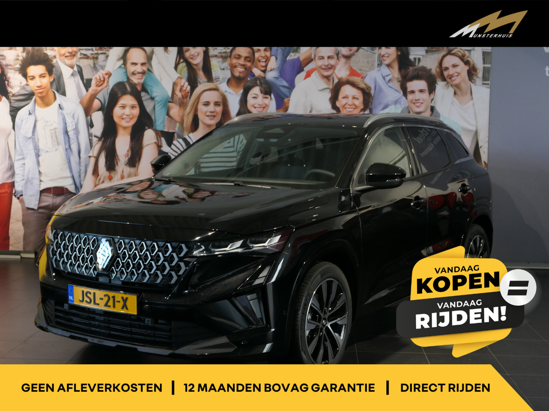 Renault Austral 1.2 E-Tech full hybrid 200 techno - Occasion Lease vanaf €629 p/m -