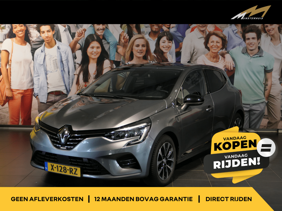 Renault Clio 1.0 TCe 90 Techno - Occasion Lease vanaf €399 p/m - - Afbeelding 1