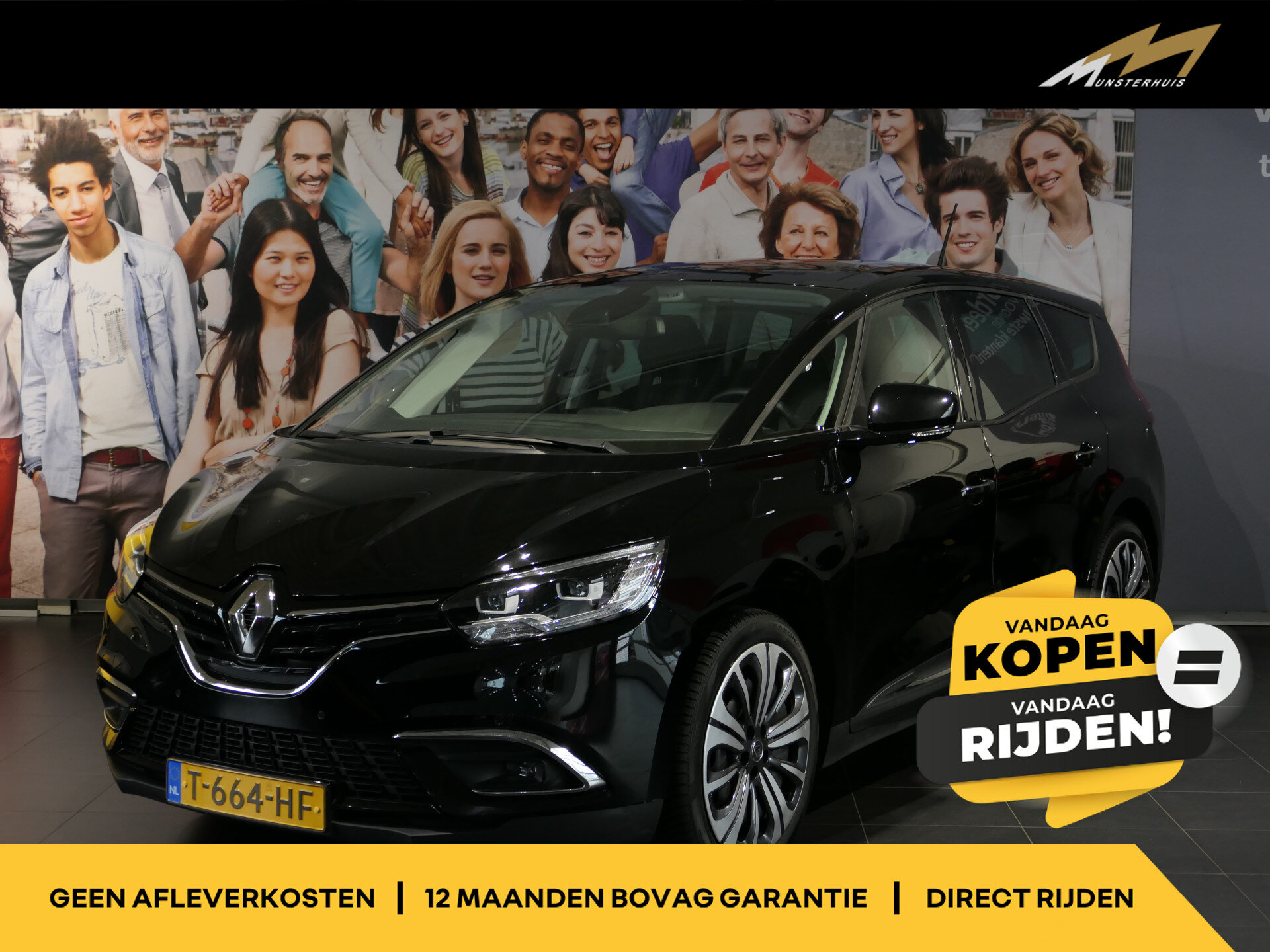 Renault Grand Scénic 1.3 TCe Equilibre 7p. - Occasion Lease vanaf €544 p/m -