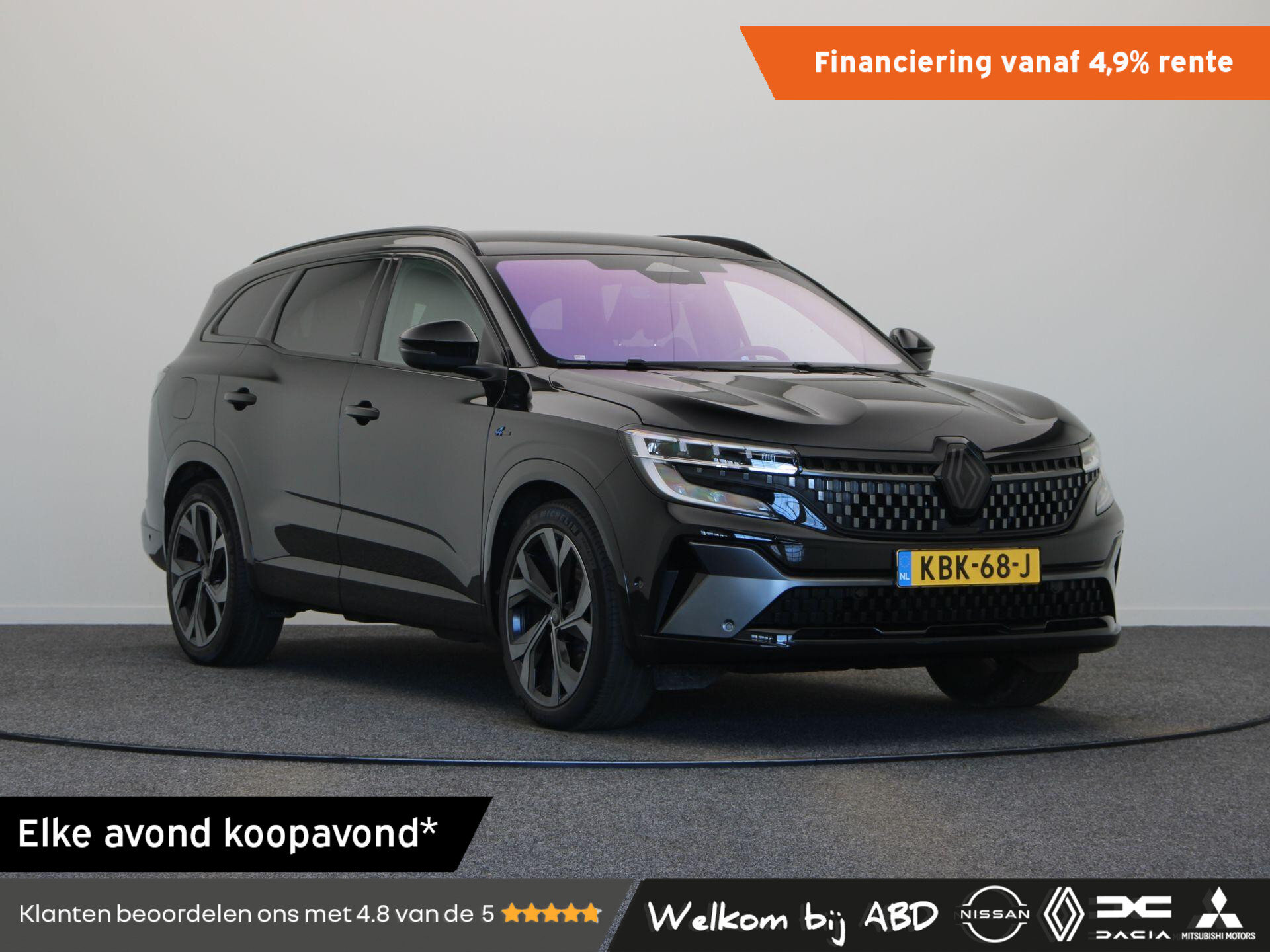 Renault Espace full hybrid 200pk Esprit Alpine 7p.