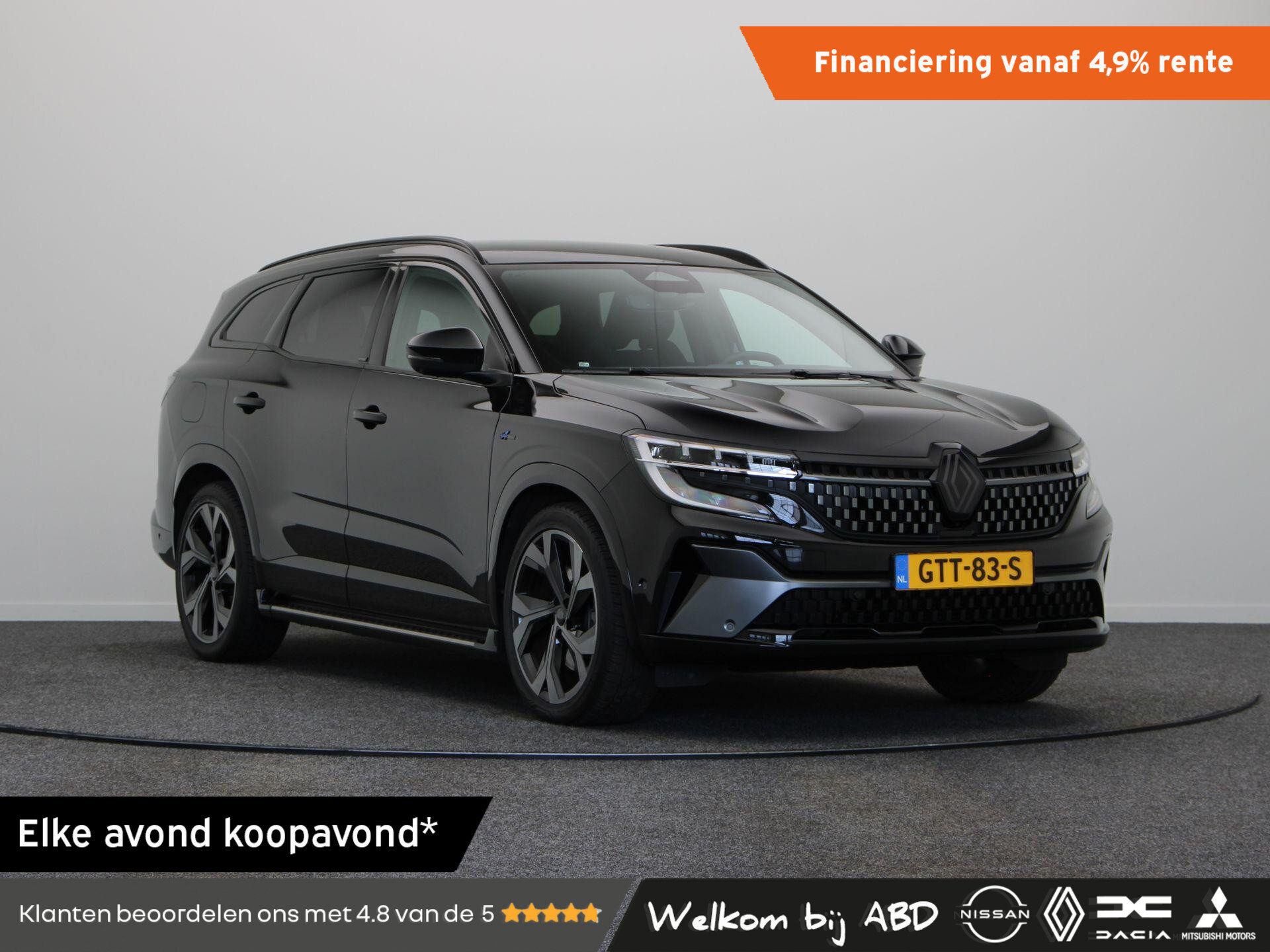 Renault Espace E-Tech full hybrid 200 esprit Alpine 7p.