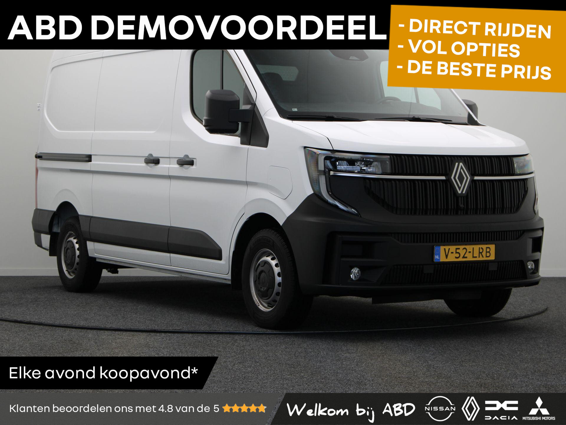 Renault Master E-Tech T35 L2H2 Advance long range 87 kWh