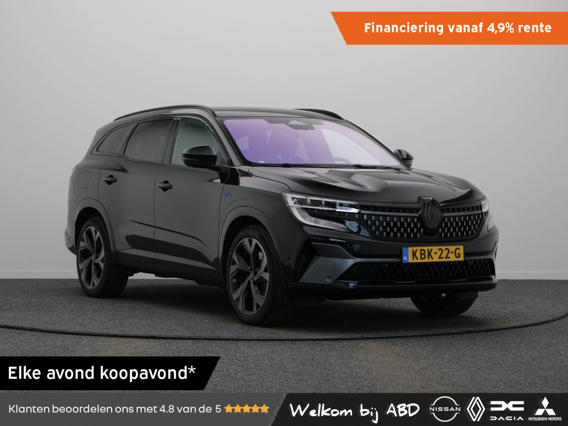 Renault Espace E-Tech full hybrid 200 esprit Alpine 7p.