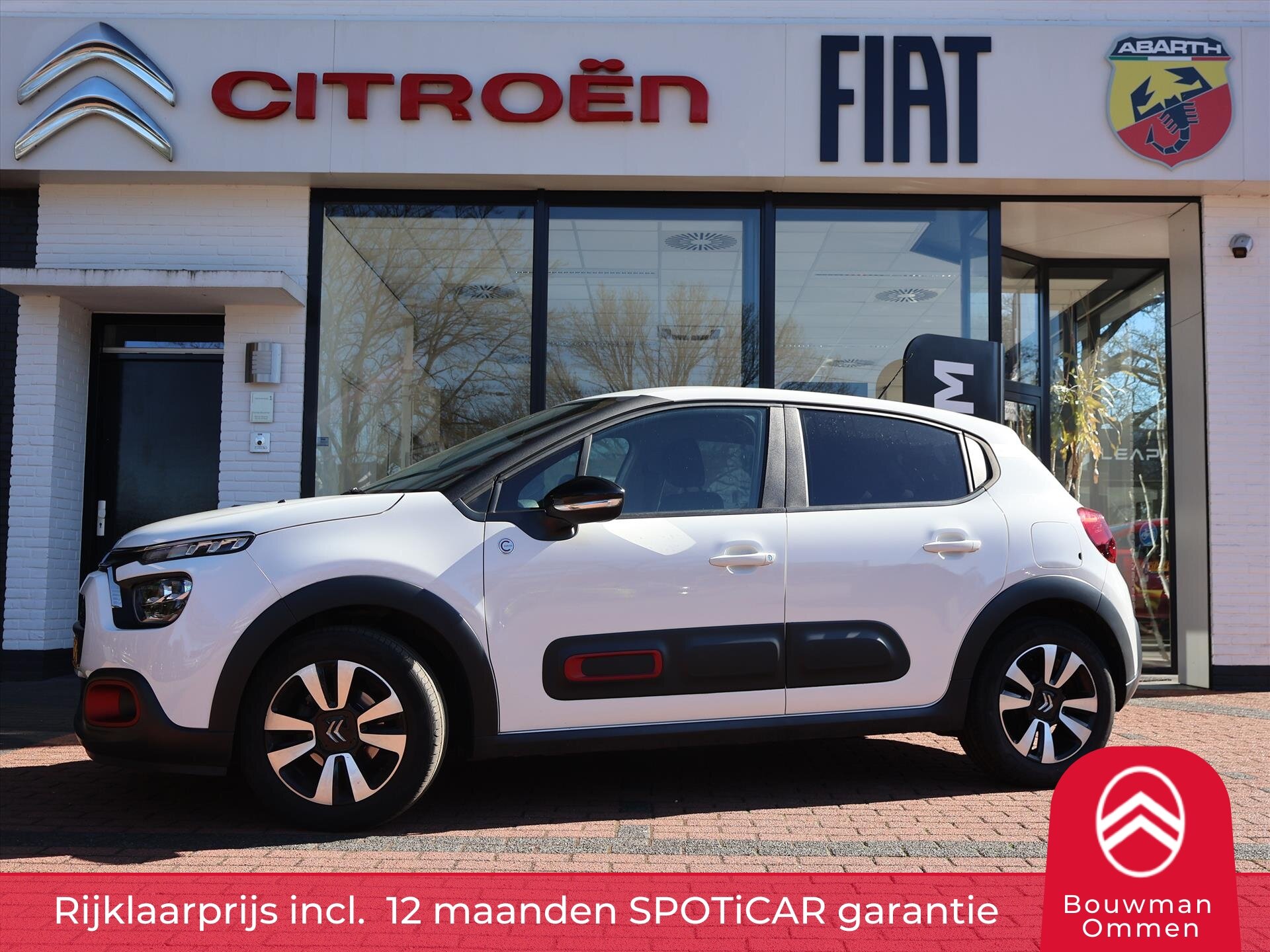 Citroën C3 PureTech 83PK S&S C-Series, Rijklaarprijs | Trekhaak | Camera | Apple Carplay | Lichtmetalen wielen | Parkeersensoren | DAB+