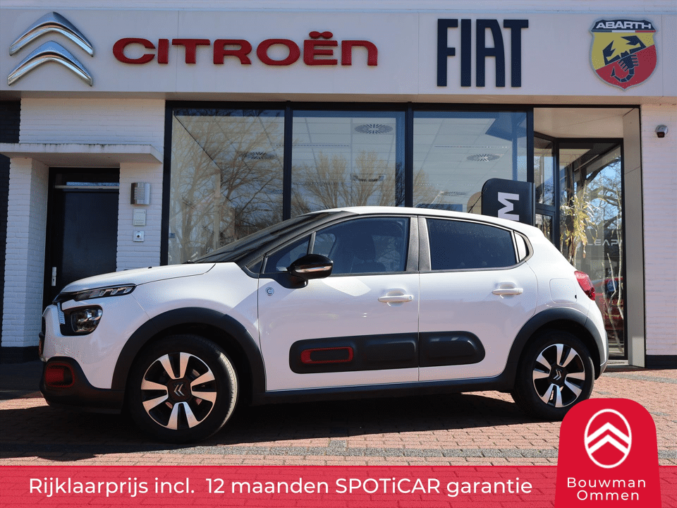 Citroën C3 PureTech 83PK S&S C-Series, Rijklaarprijs | Trekhaak | Camera | Apple Carplay | Lichtmetalen wielen | Parkeersensoren | DAB+ - Afbeelding 1