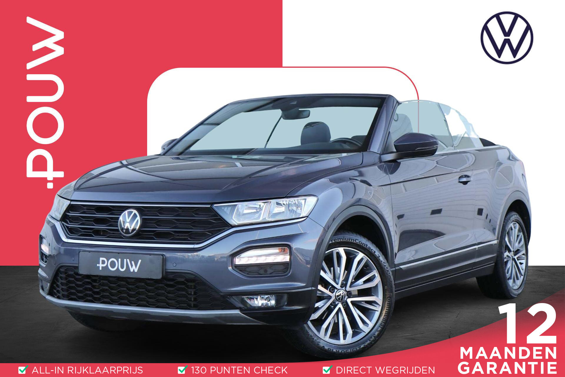 Volkswagen T-Roc Cabrio 1.0 TSI 115pk Style