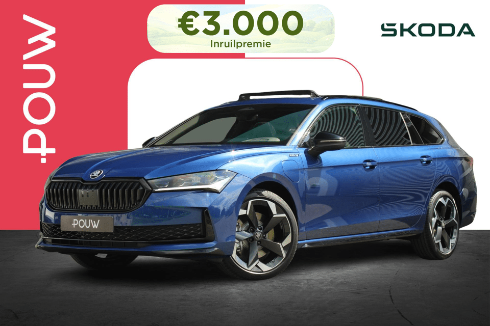 Skoda Superb Combi 1.5 TSI 204pk PHEV Sportline Business - Afbeelding 1