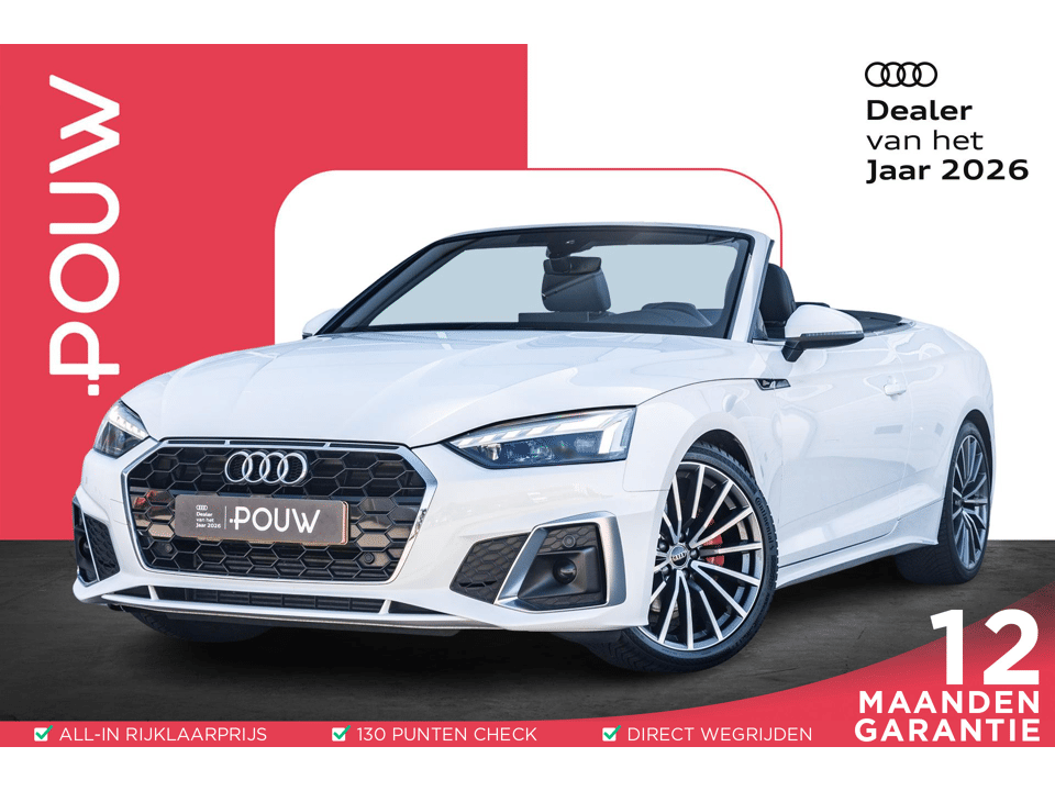 Audi A5 Cabriolet 40 TFSI 204pk S edition - Afbeelding 1