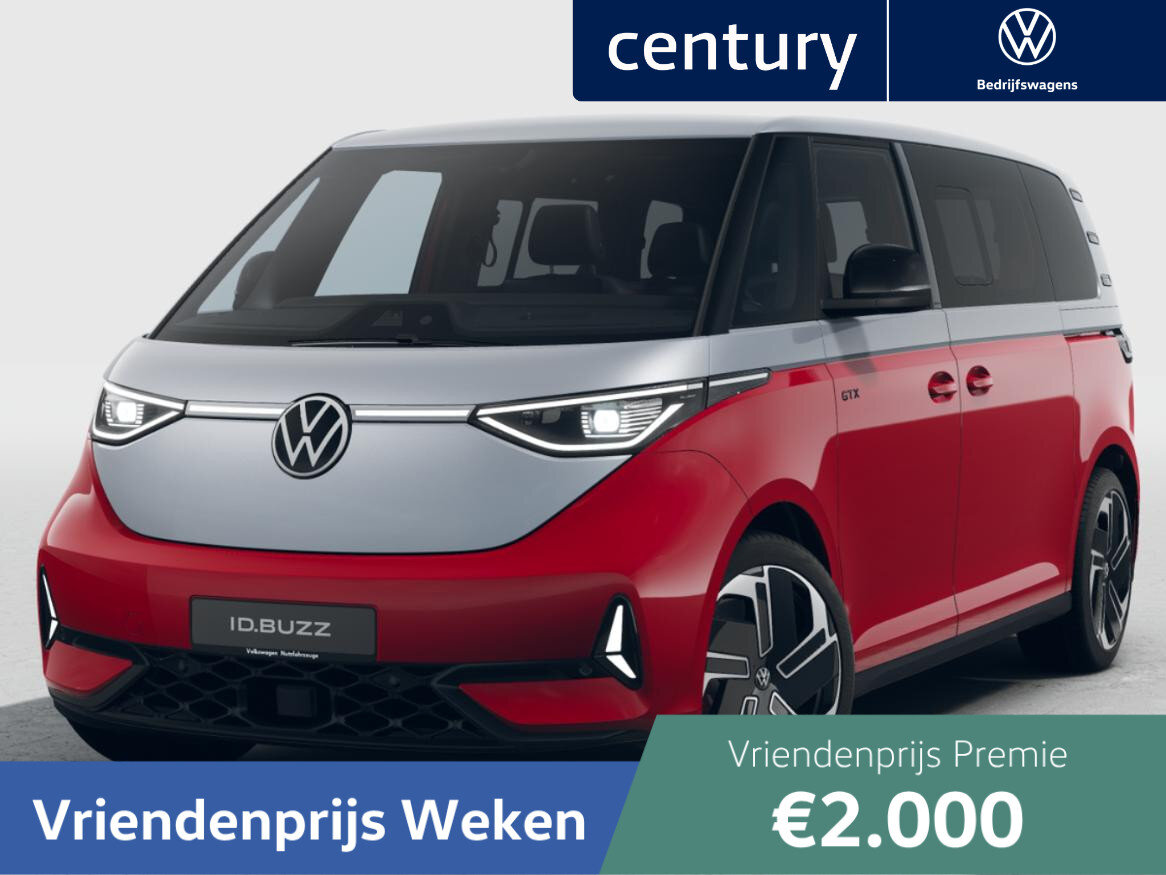 Volkswagen Bedrijfswagens ID. Buzz GTX Limited Elektromotor 250 kW (340 pk) 3239 mm E