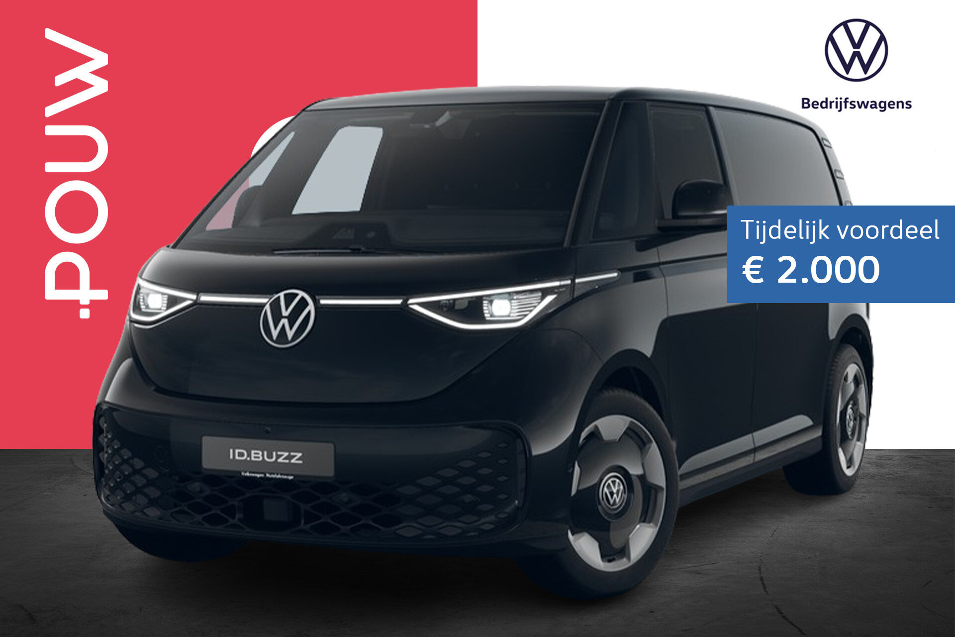 Volkswagen ID. Buzz Cargo Bulli edition 340pk 79 kWh 4MOTION