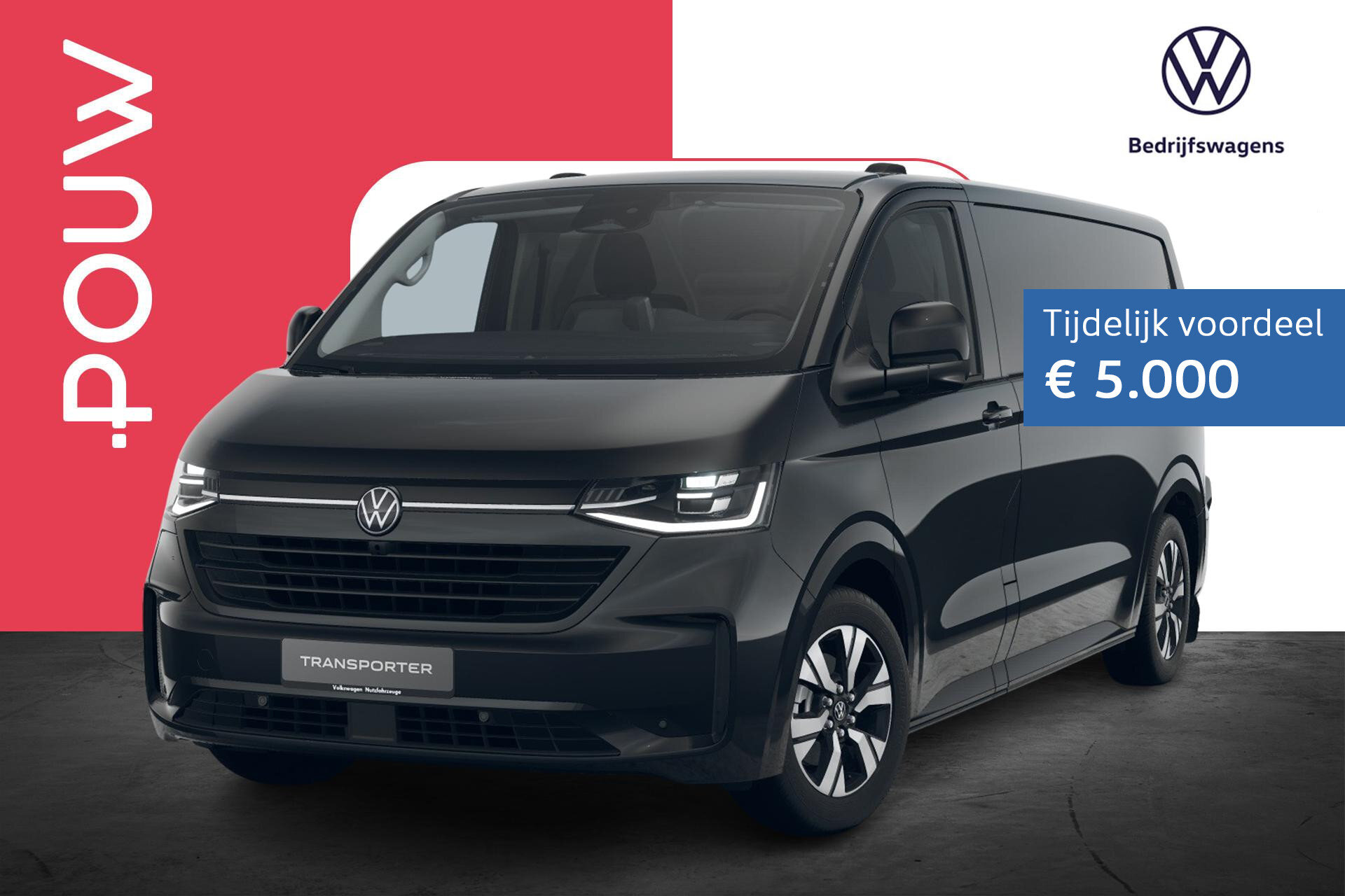 Volkswagen Transporter 2.5 eHybrid 233pk AUT L2H1 30 Bulli