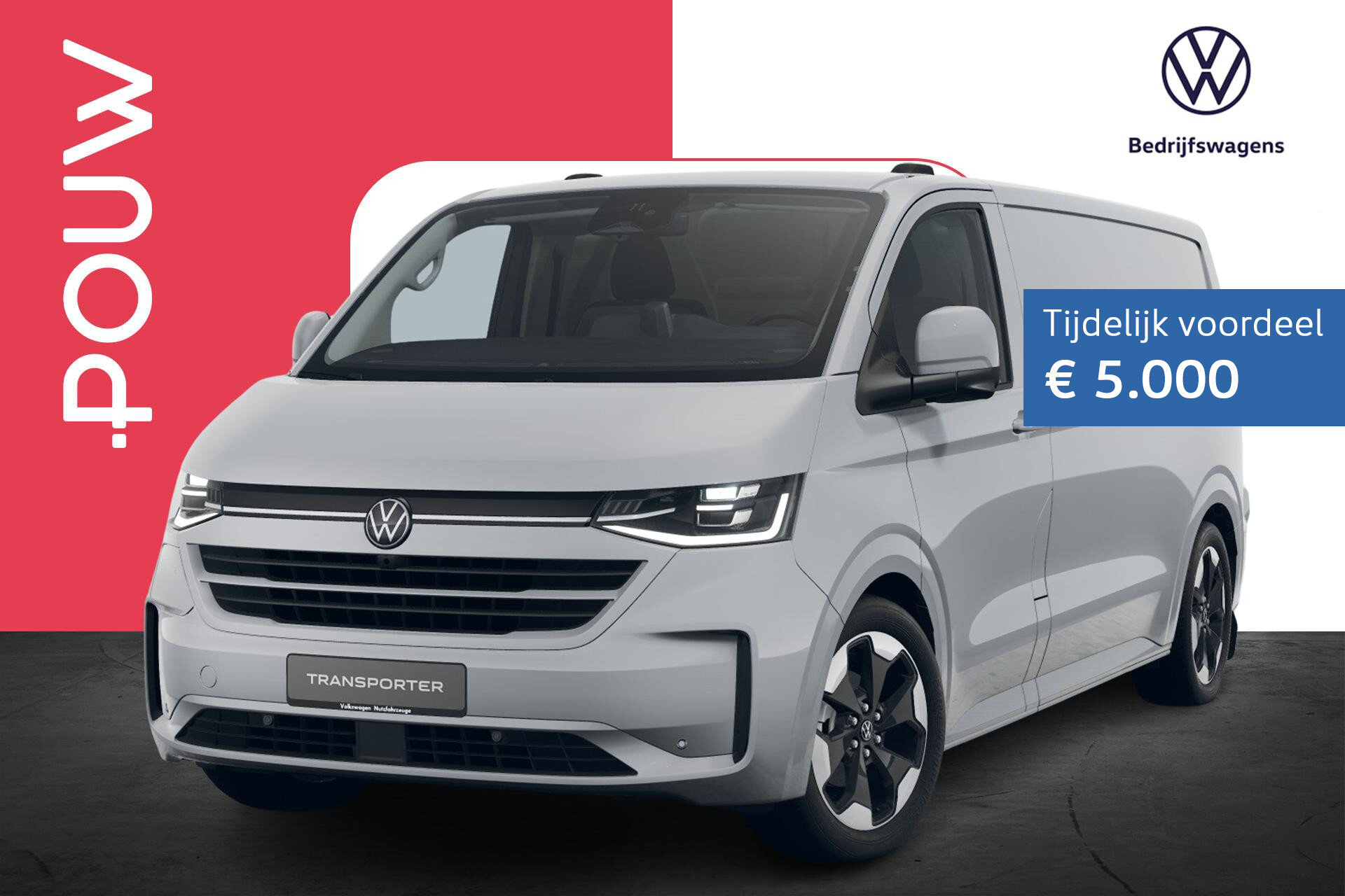 Volkswagen Transporter 2.5 eHybrid 233pk AUT L2H1 30 Bulli