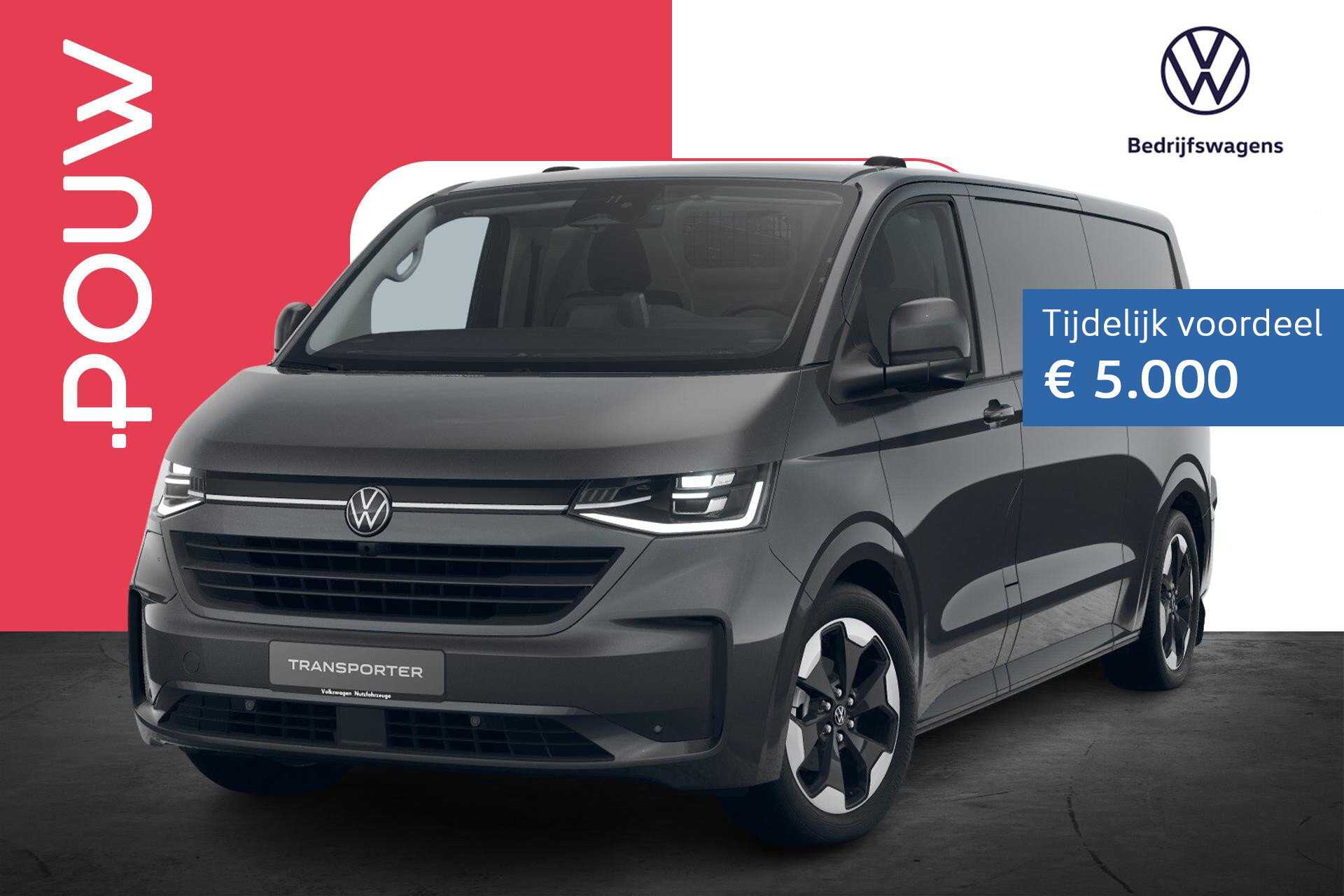 Volkswagen Transporter 2.5 eHybrid 233pk AUT L2H1 30 Bulli
