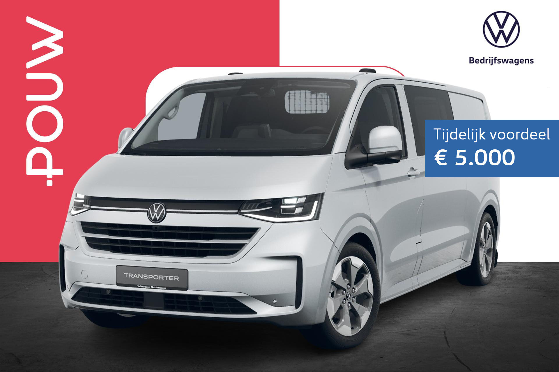 Volkswagen Transporter 2.5 eHybrid 233pk AUT L2H1 30 Bulli