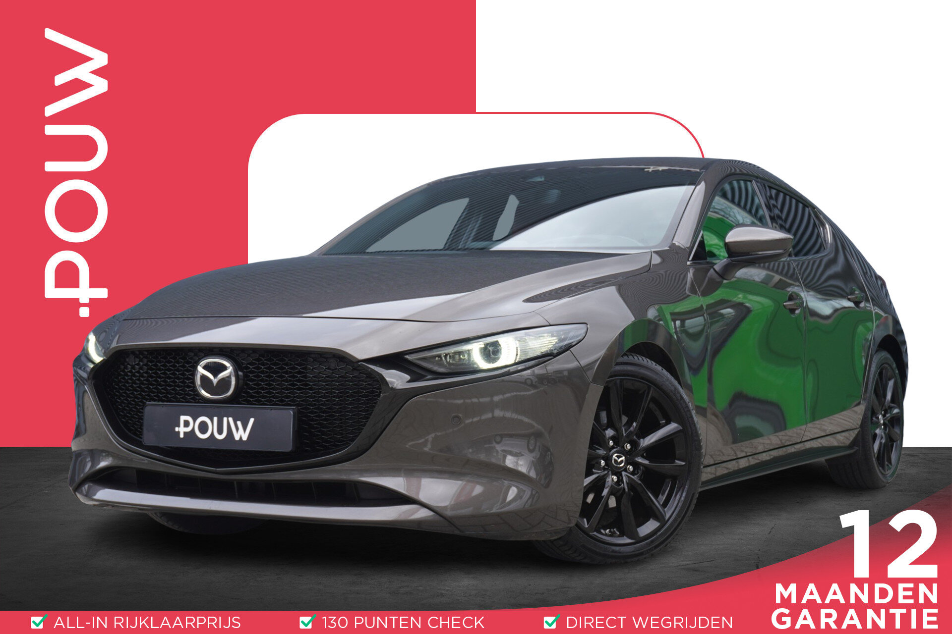 Mazda 3 2.0 e-SkyActiv-X M Hybrid 186pk Luxury