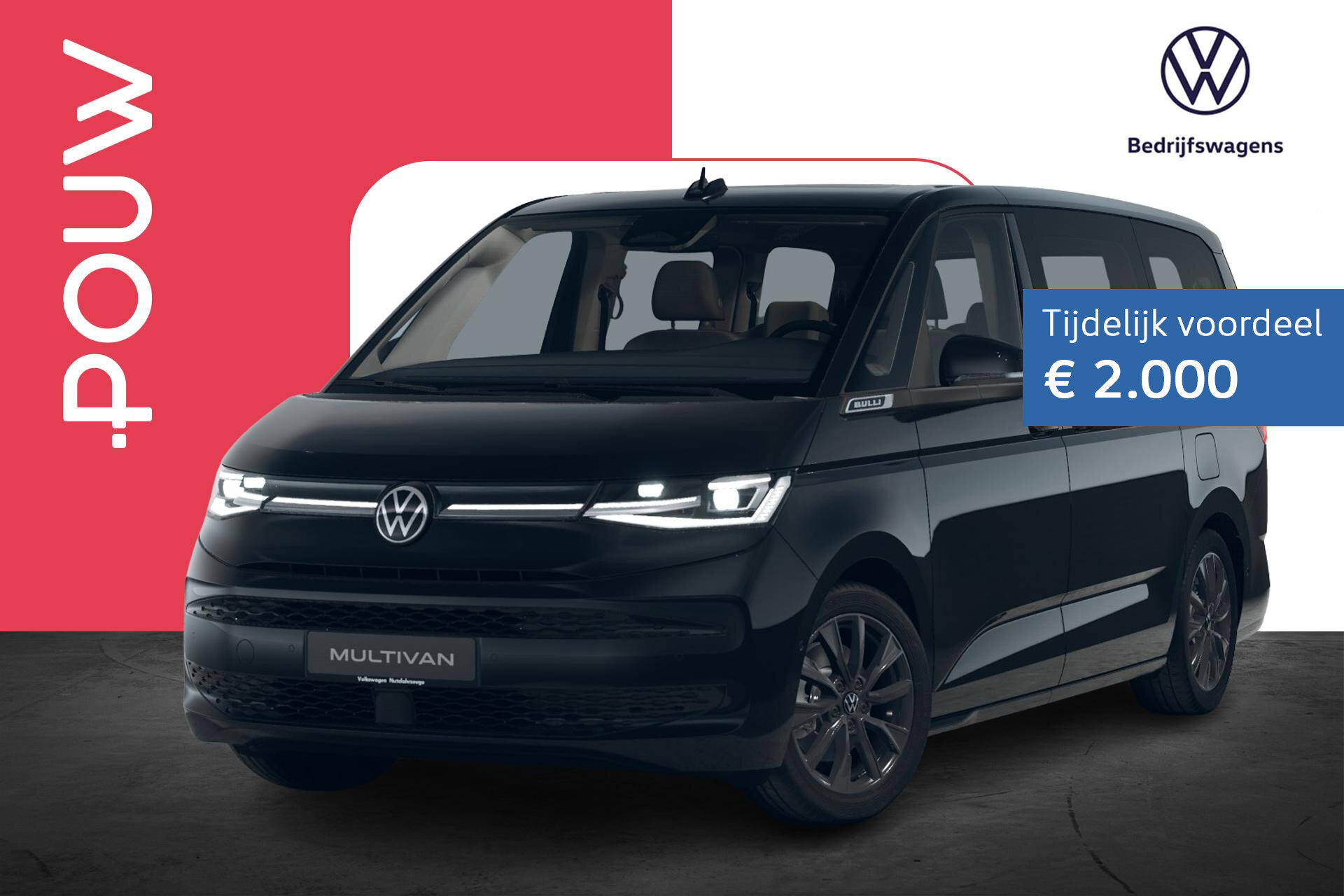 Volkswagen Multivan 1.5 eHybrid 245pk DSG L2 Bulli Edition 4Motion