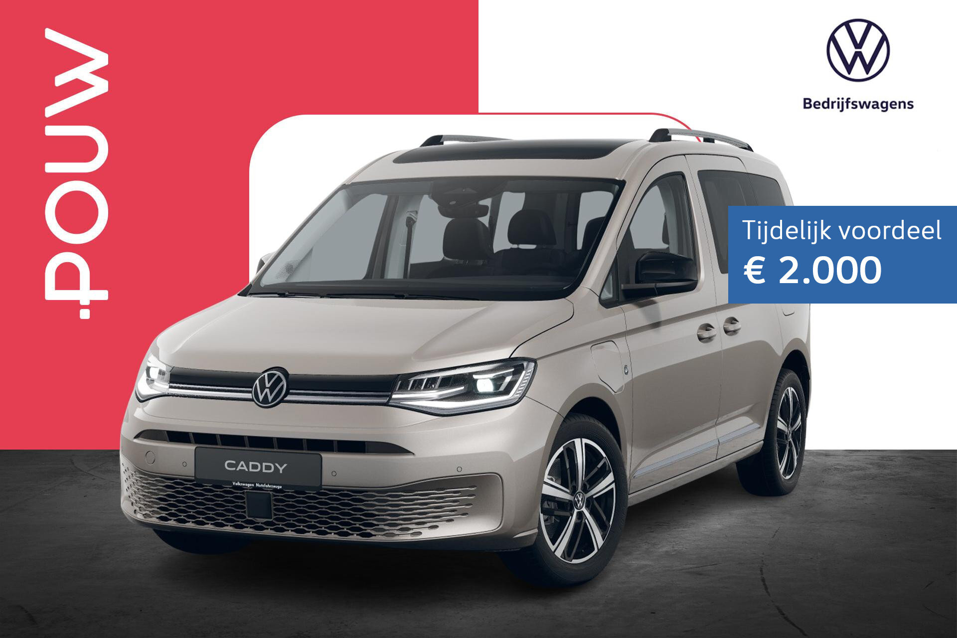 Volkswagen Caddy Kombi 1.5 TSI 150pk Hybride Style