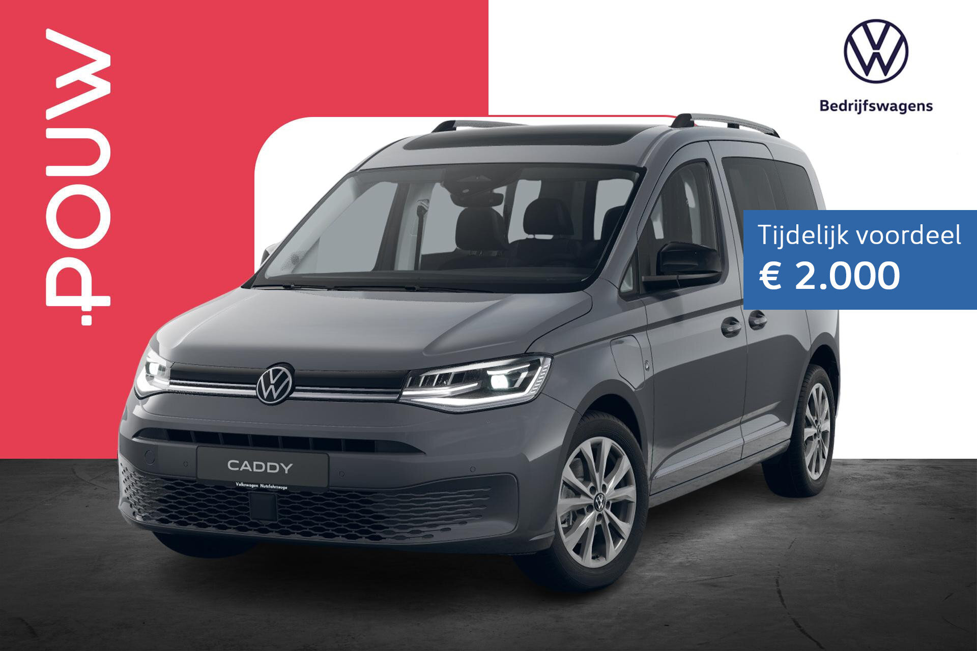 Volkswagen Caddy Kombi 1.5 TSI Hybride 150pk Style
