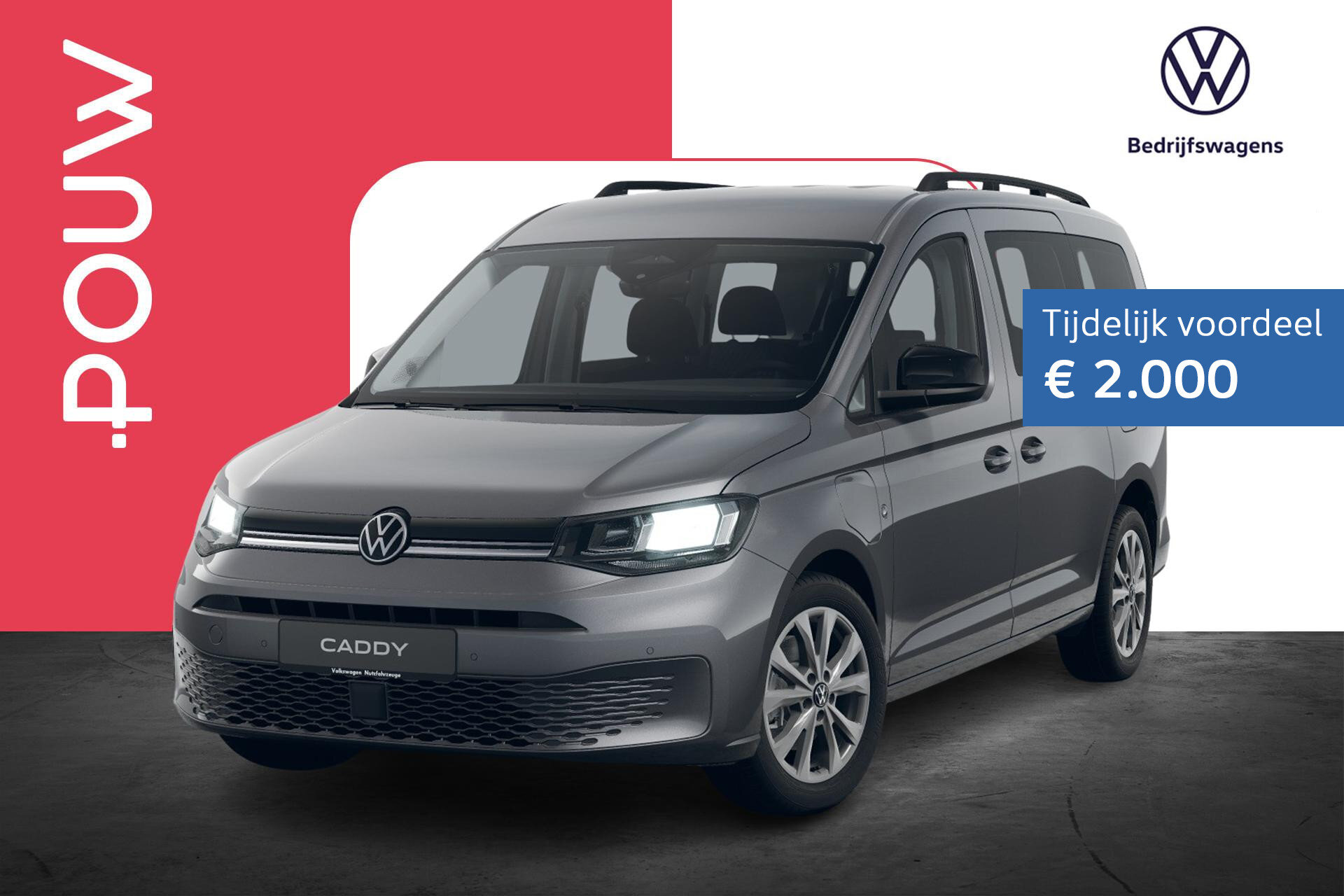 Volkswagen Caddy Kombi Maxi 1.5 TSI Hybride 150pk Life - Afbeelding 1