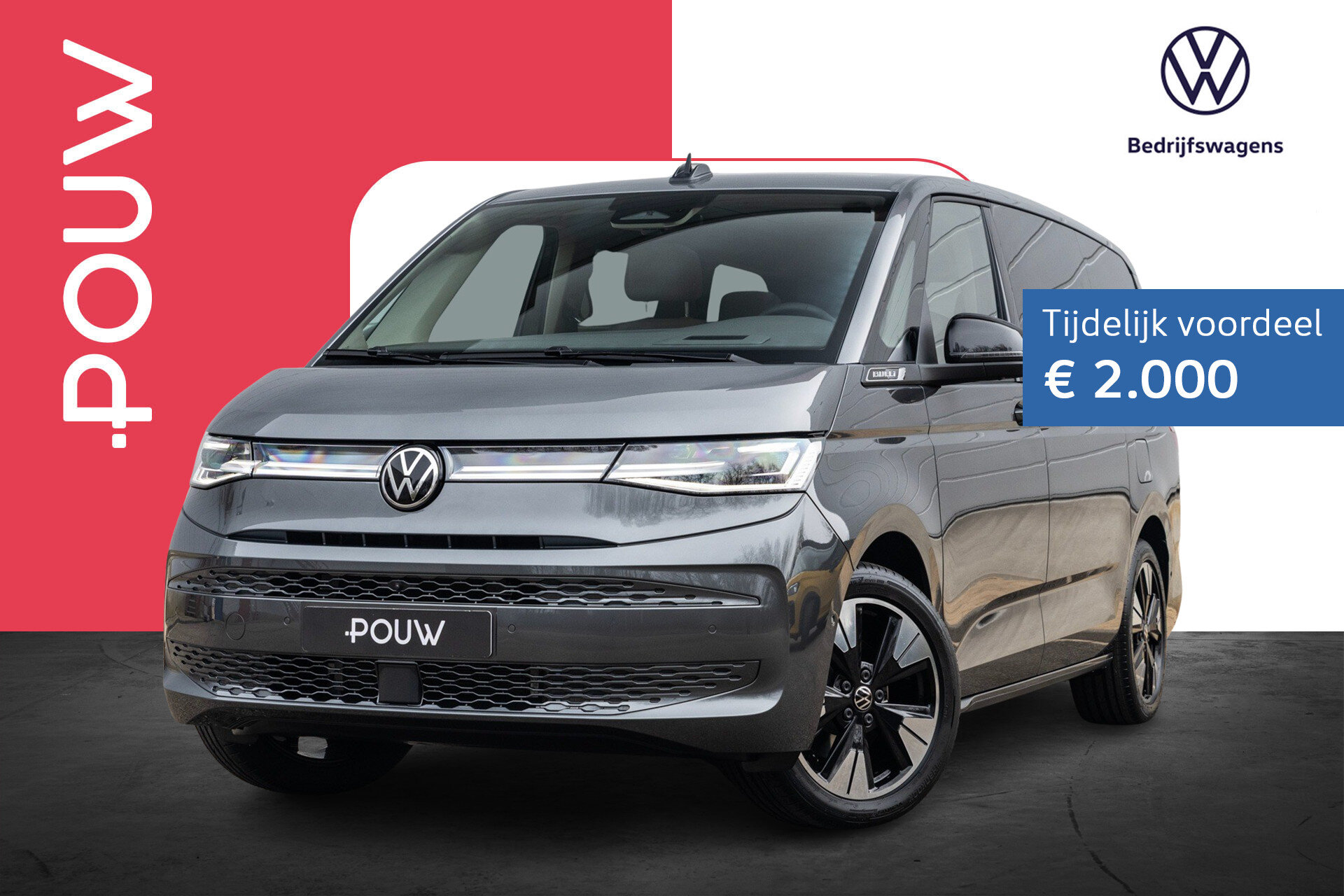 Volkswagen Multivan 1.5 eHybrid 245pk L2 Bulli Edition - Afbeelding 1