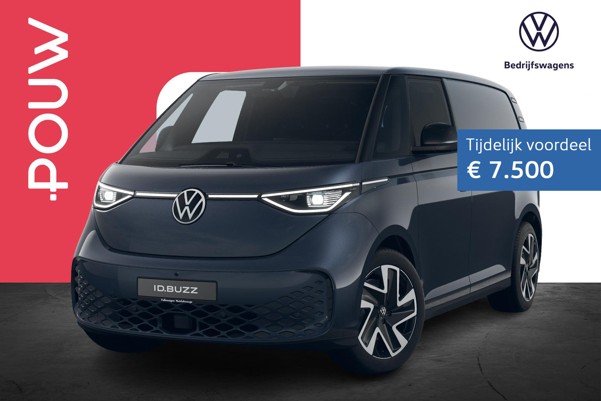 Volkswagen ID. Buzz Cargo 286pk Bulli Edition 79 kWh