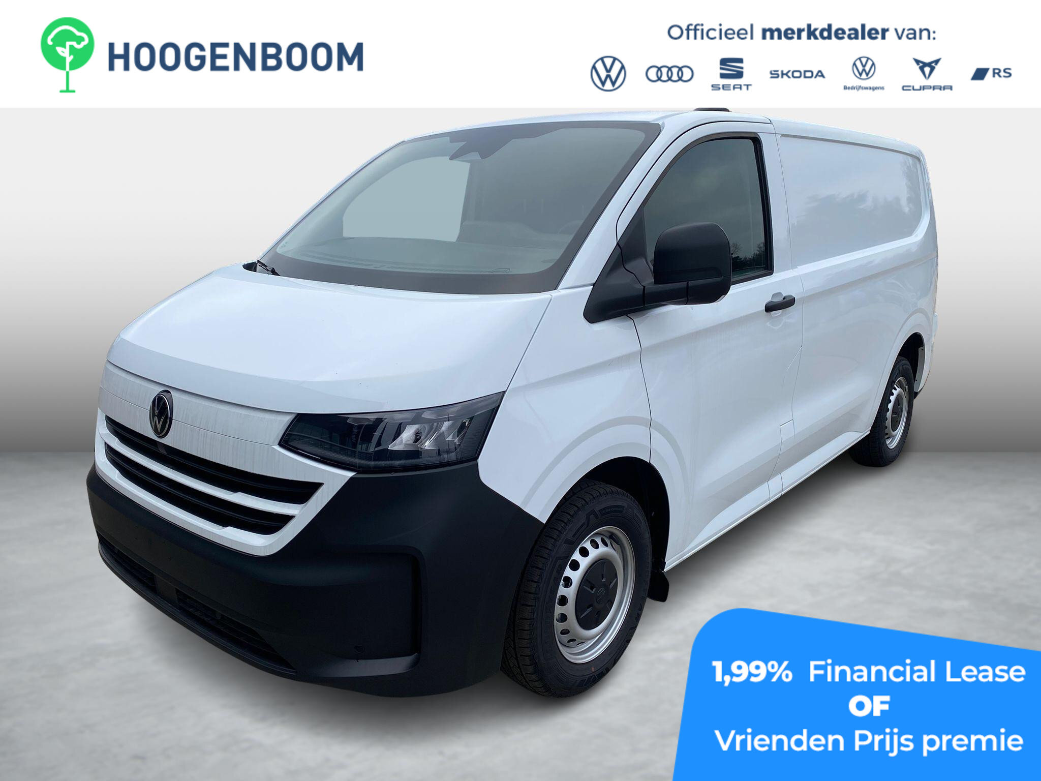VW Bedrijfswagens e-Transporter Bestelwagen L1 218pk 64kWh Elektrische aandrijving