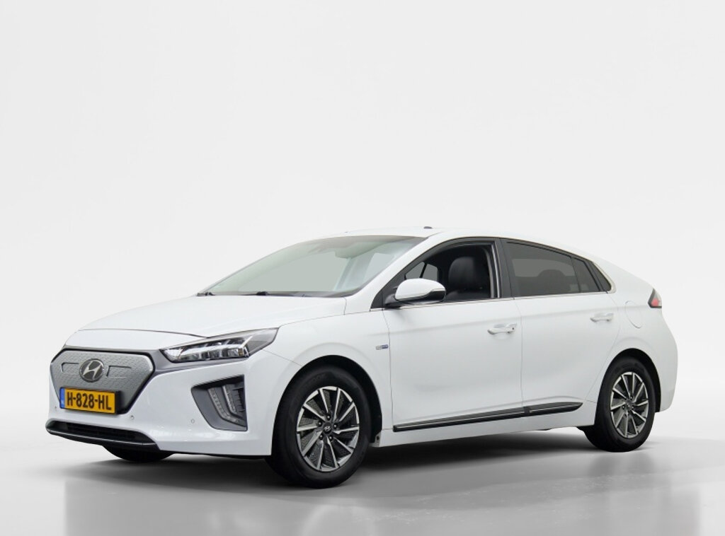 Hyundai IONIQ Premium EV 38 kWh | SOH 100% | Leder | Stoelverwarming en -verko