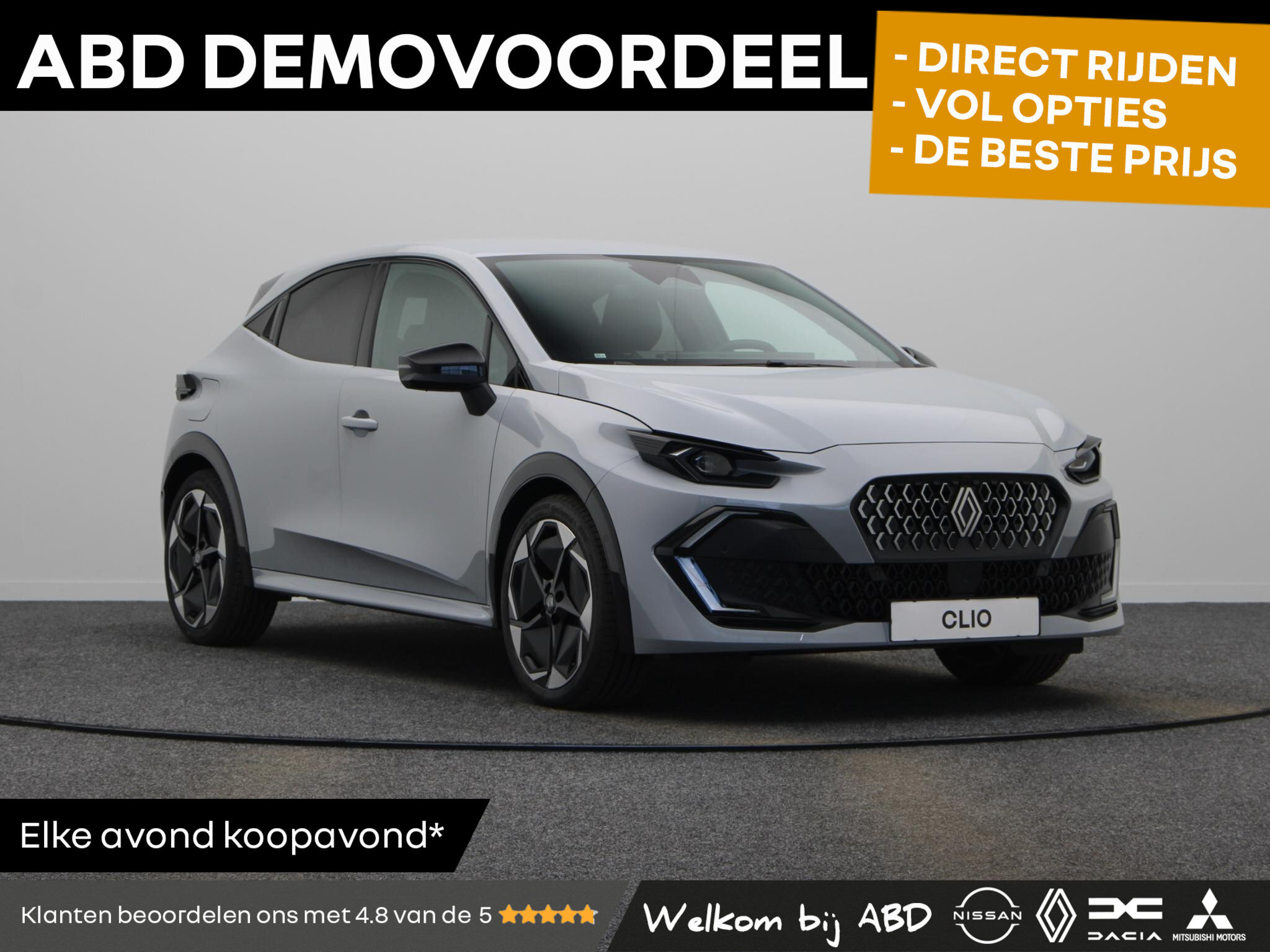 Renault Clio Hybrid 160pk techno