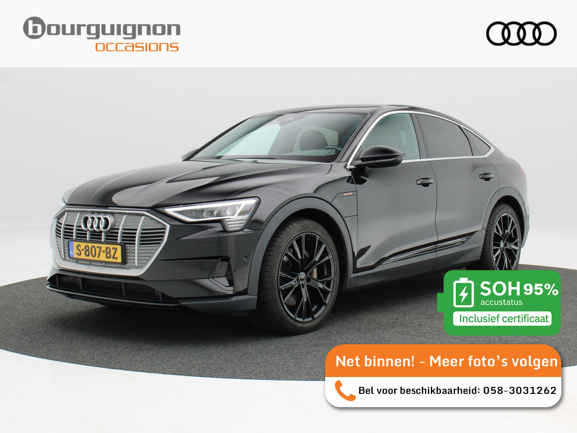 Audi e-tron Sportback 55 quattro edition 95 kWh 150 Pk