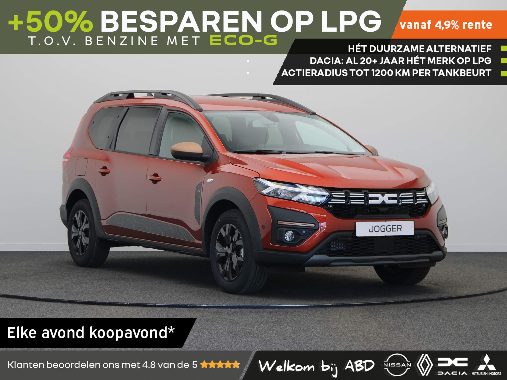 Dacia Jogger TCe 100pk ECO-G Extreme 5p.