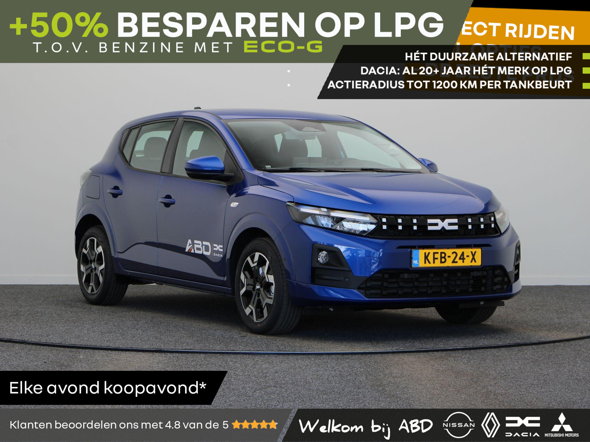 Dacia Sandero Eco-G 120pk journey