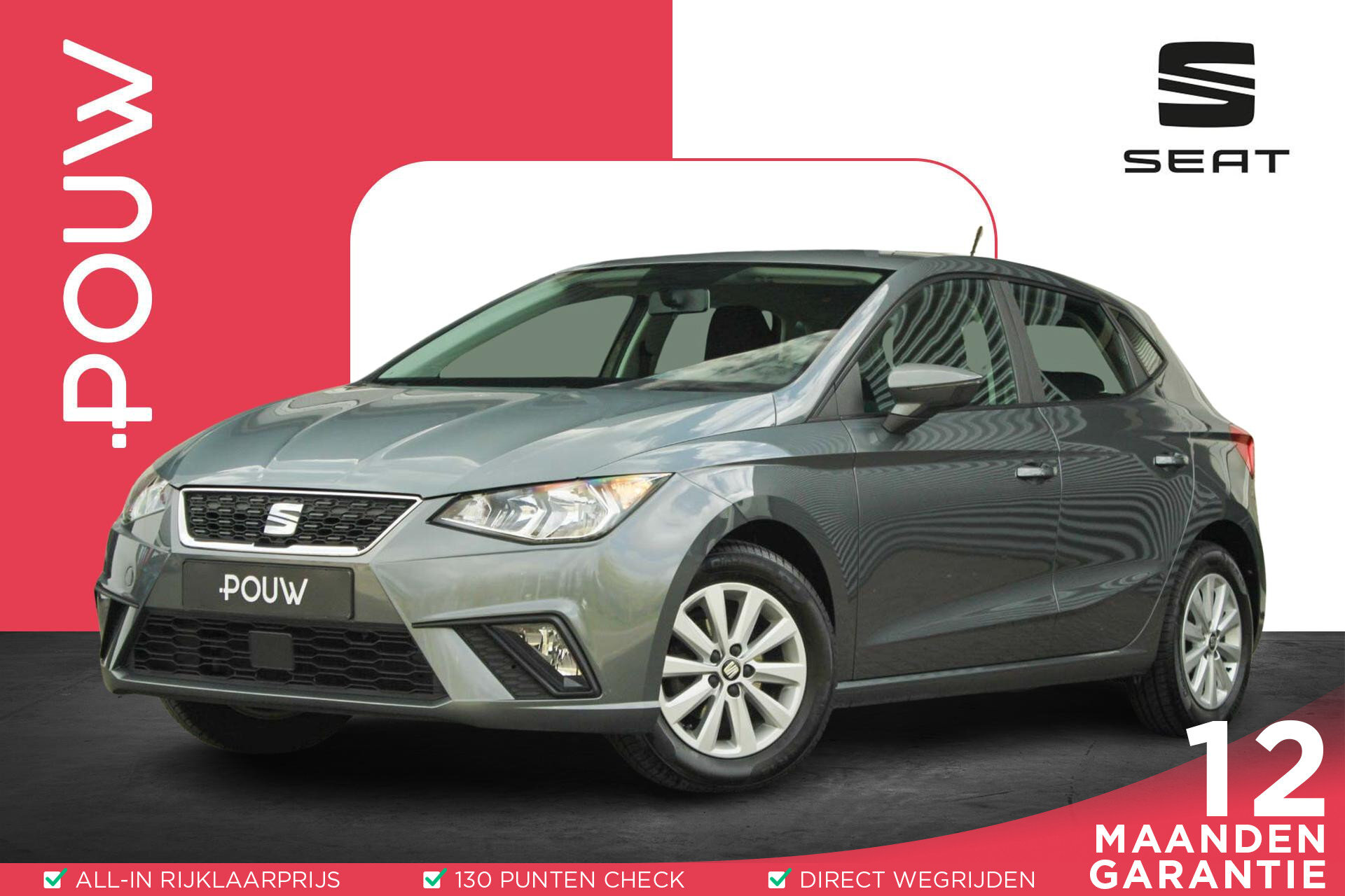 SEAT Ibiza 1.0 MPI 75pk Style 5-Drs.