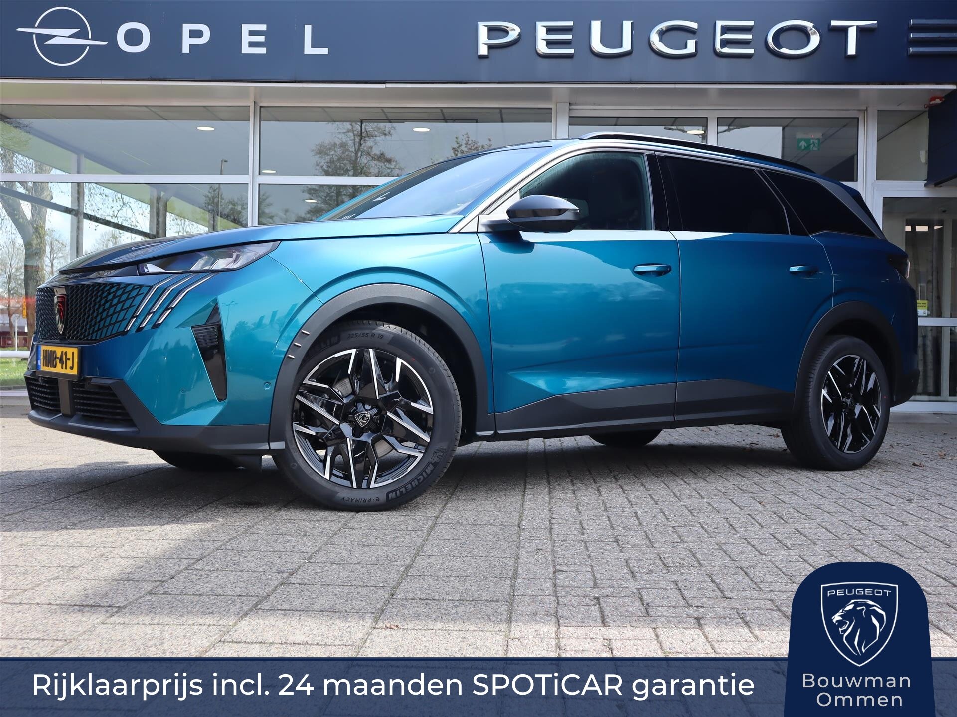 Peugeot 5008 SUV Allure Hybrid 145pk e-DCS6 Automaat, Rijklaarprijs, Navigatie 360° Camera Adaptieve Cruise control Stuurverwarming
