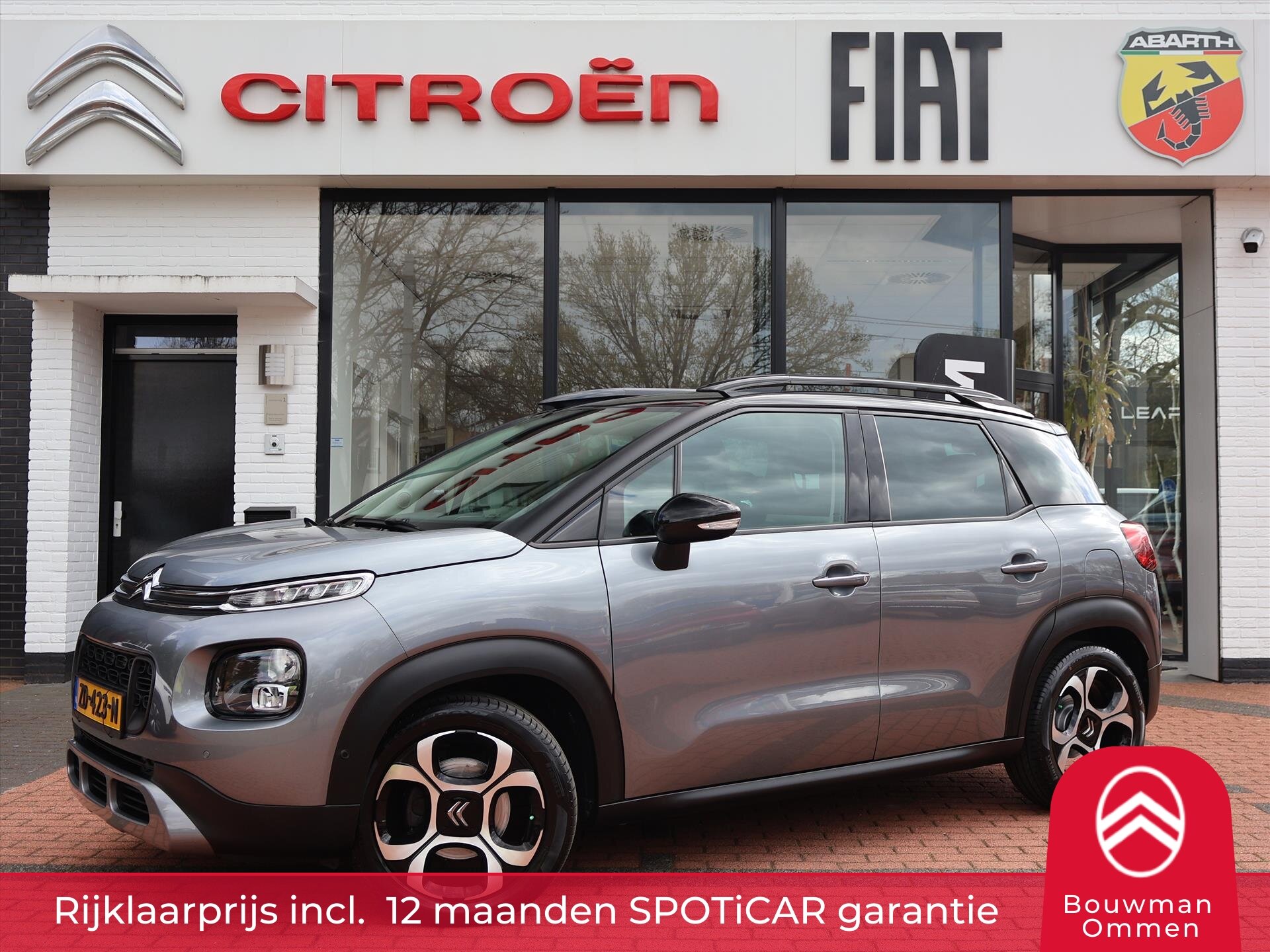 Citroën C3 Aircross PureTech 110PK S&S H6 Shine, Rijklaarprijs | Trekhaak | Navigatie | DAB+ | Two Tone | Trekhaak | 17 inch Lichtmetalen wielen