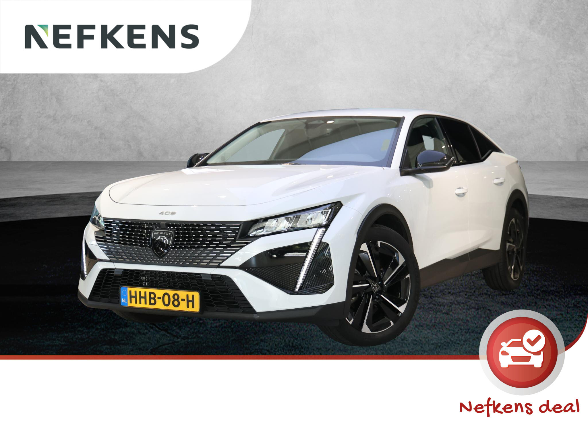 Peugeot 408 Allure Hybrid 145 pk Automaat - Afbeelding 1