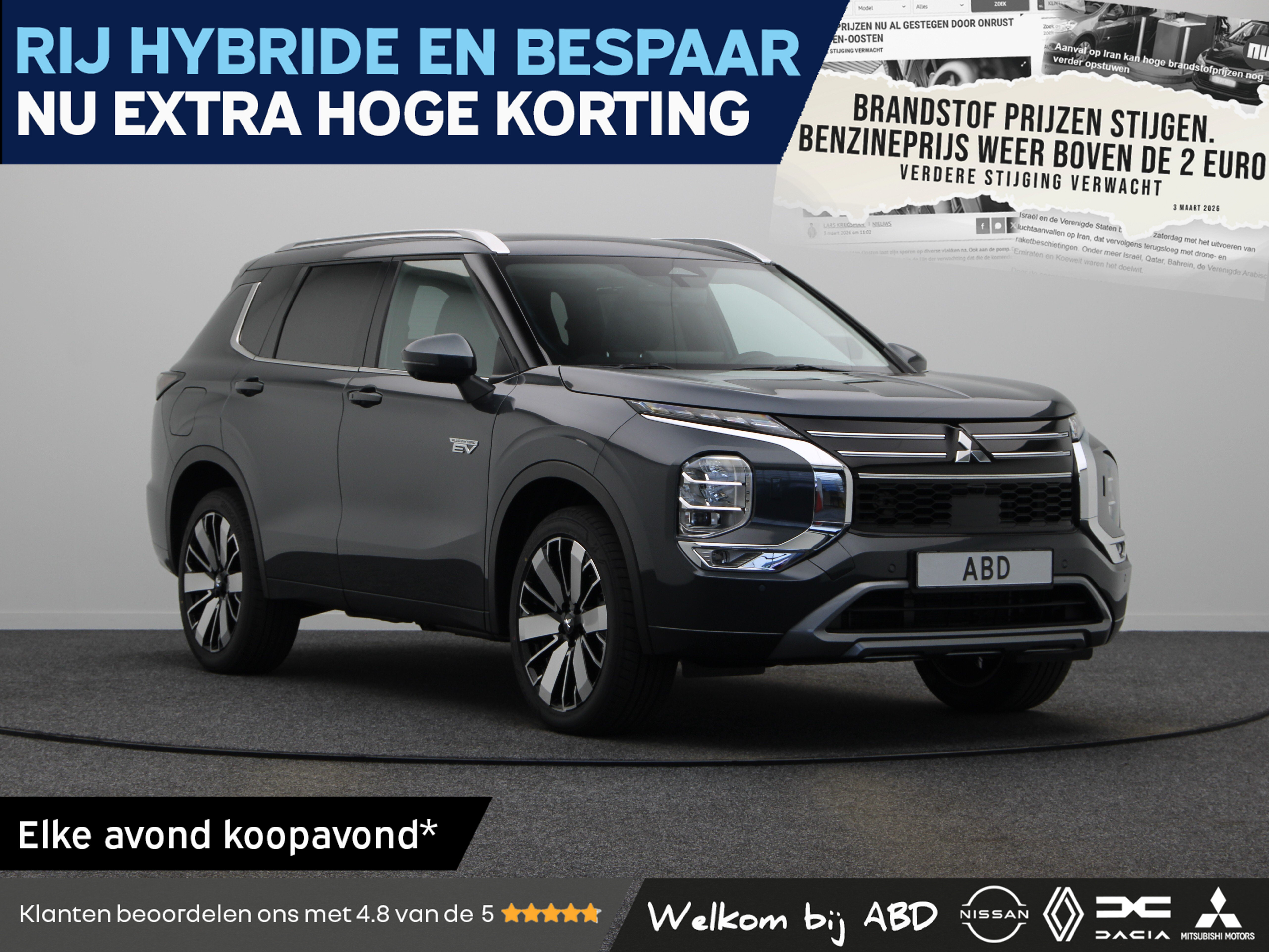 Mitsubishi Outlander Instyle 2.4 Plug-in Hybride