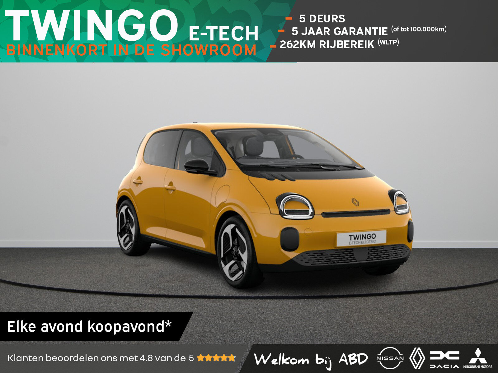 Renault Twingo Techno Urban range