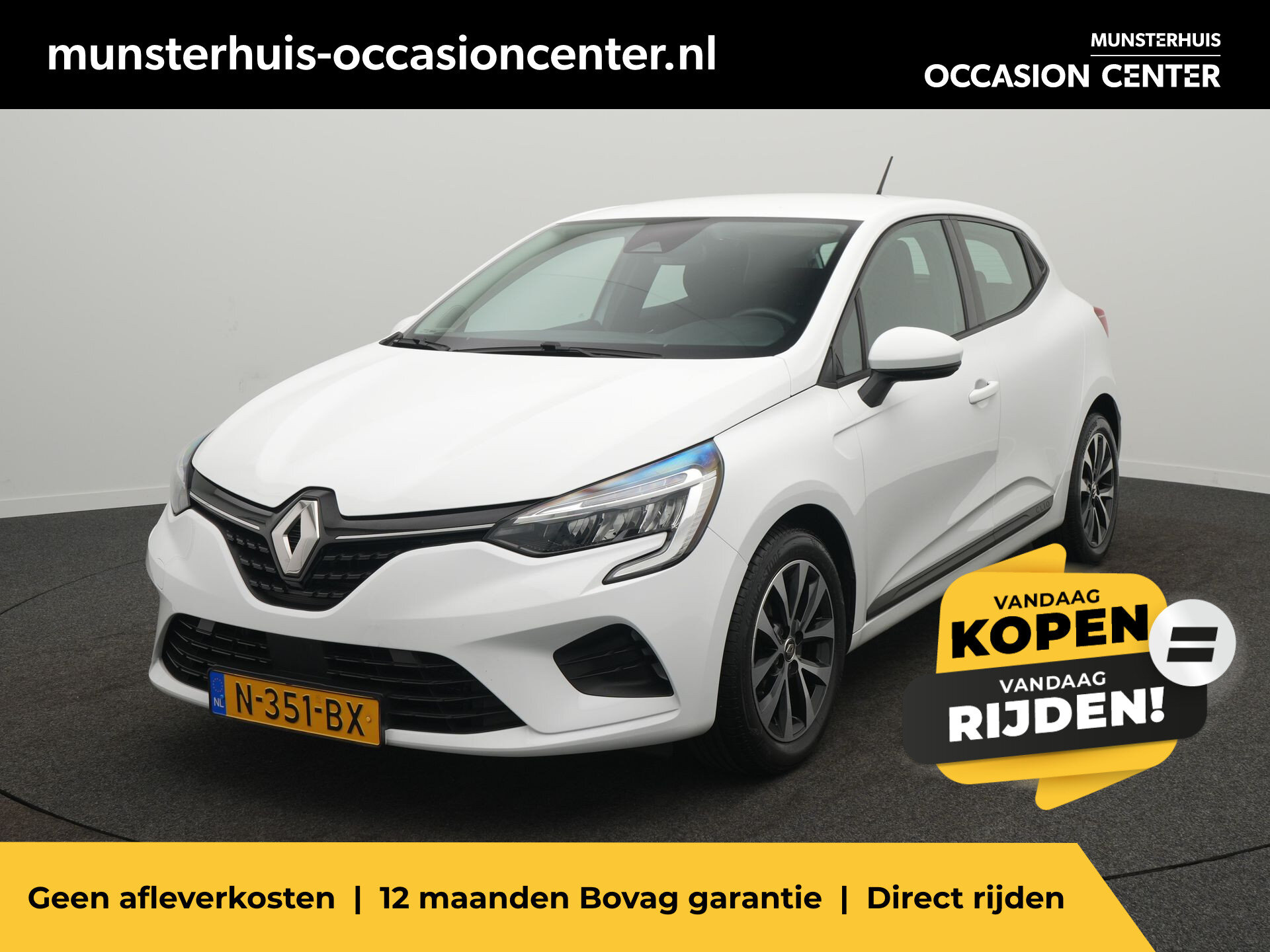 Renault Clio TCe 90 Zen - Occasion Lease vanaf €464 p/m