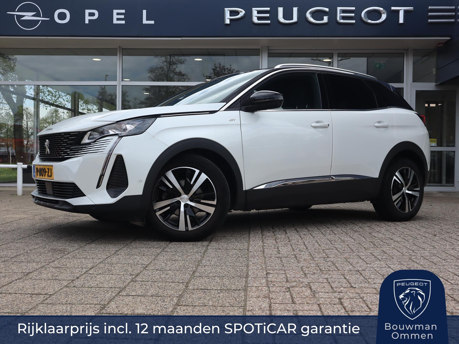 Peugeot 3008 SUV GT PureTech 130pk EAT8 automaat, Rijklaarprijs, Navigatie Camera Adaptieve Cruise