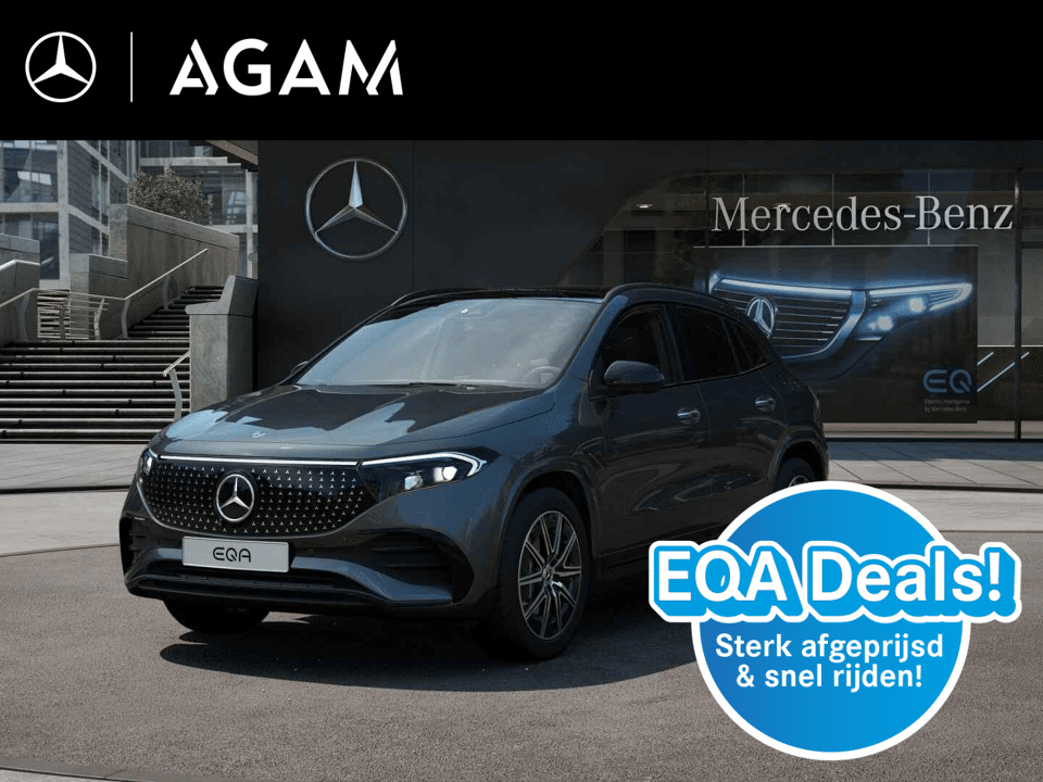 Mercedes-Benz EQA 250+ Business Solution AMG 71 kWh + trekhaak - Afbeelding 1