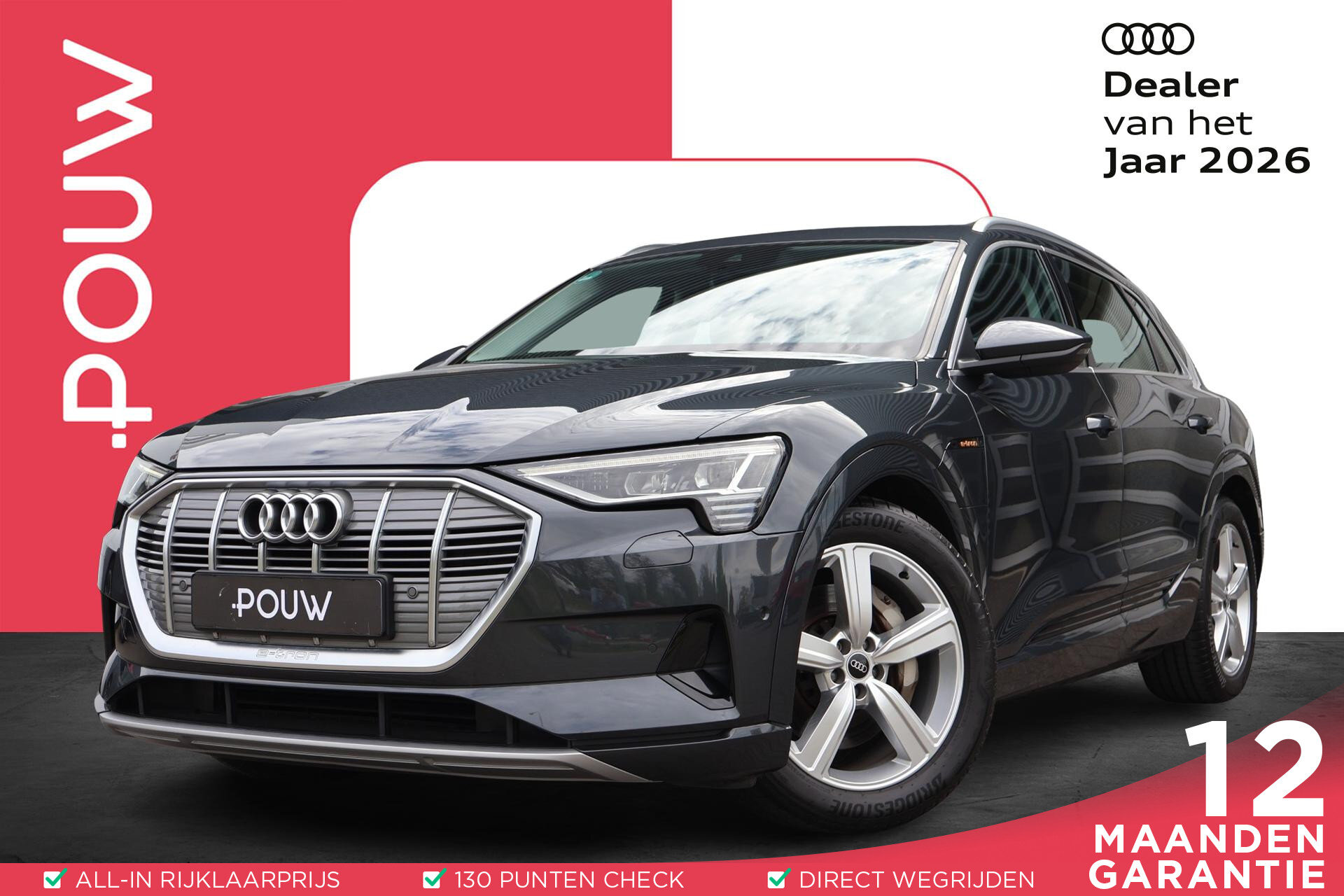 Audi e-tron 55 408pk quattro Business Edition 95kWh - Afbeelding 1