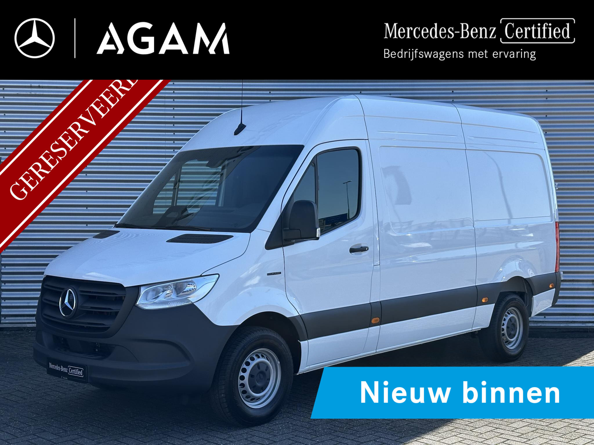 Mercedes-Benz eSprinter 314 L2H2 Pro 81kWh Wltp 296km Apple Carplay