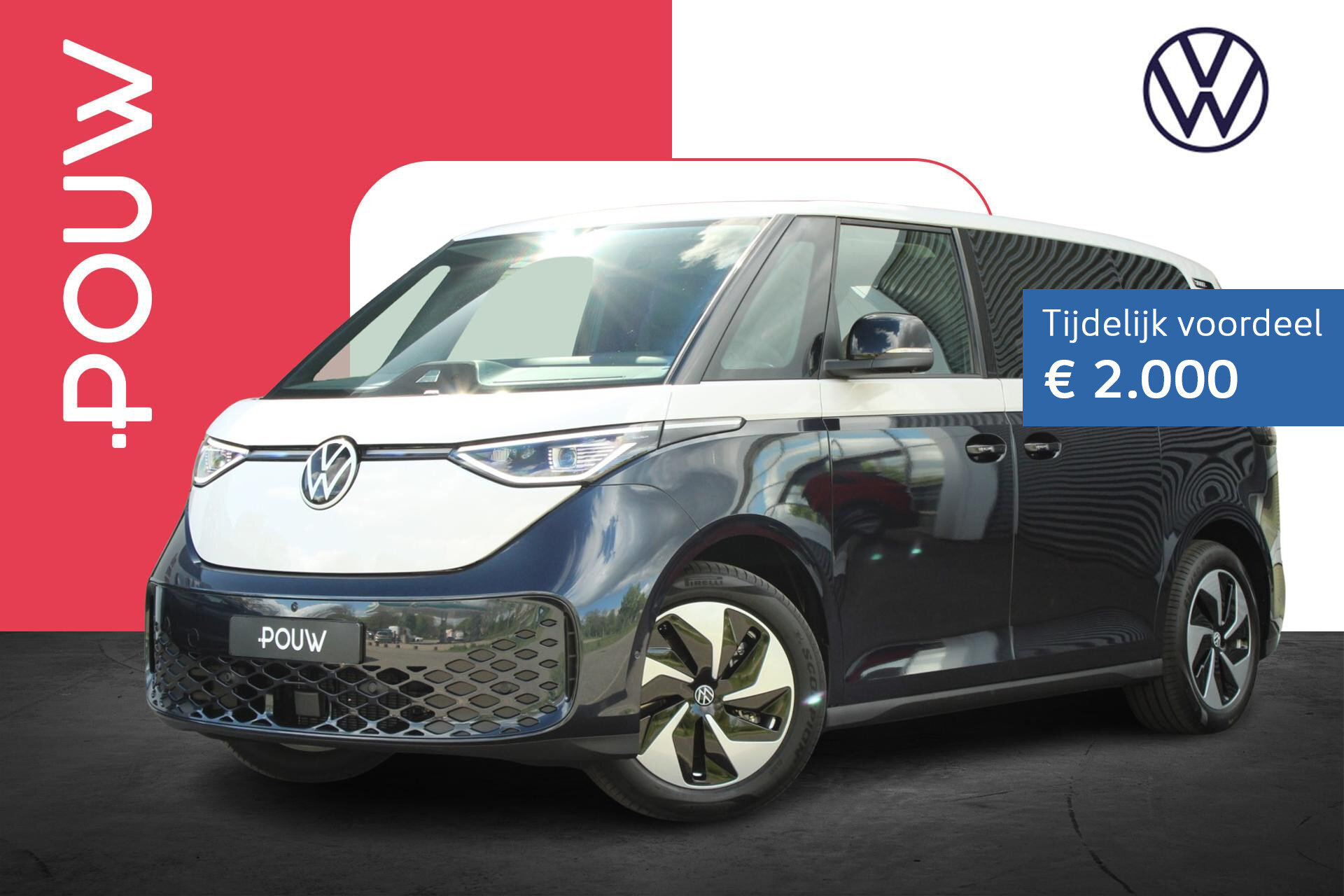 Volkswagen ID. Buzz Pro Bulli Limited Edition 286pk 79 kWh 6p.