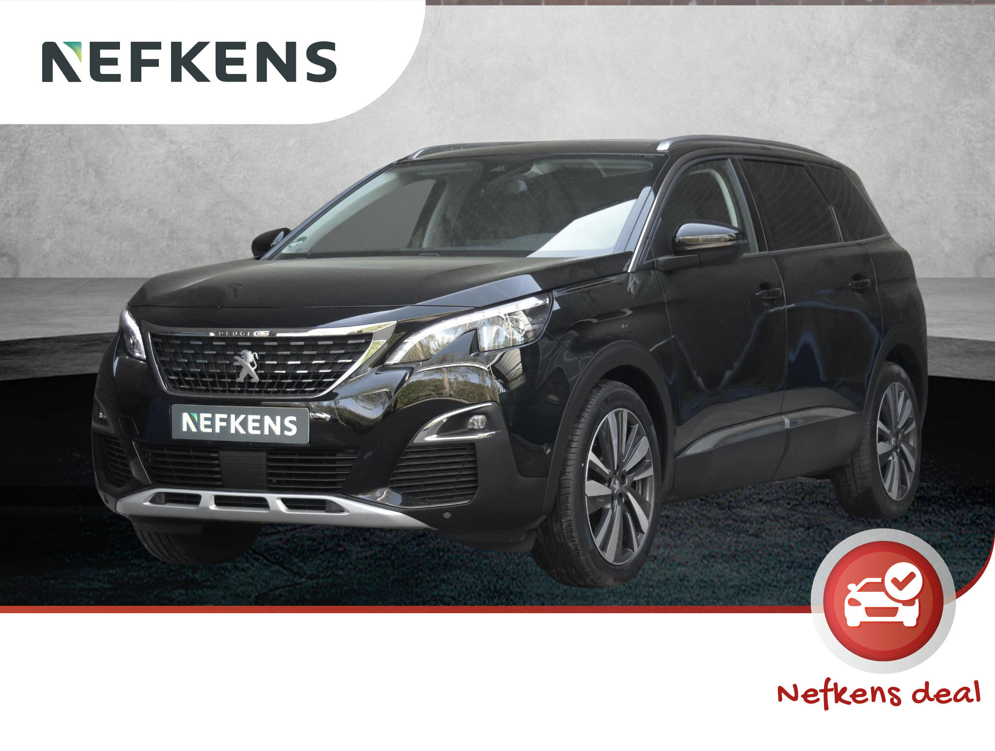 Peugeot 5008 SUV Blue Lease Premium 130pk Automaat