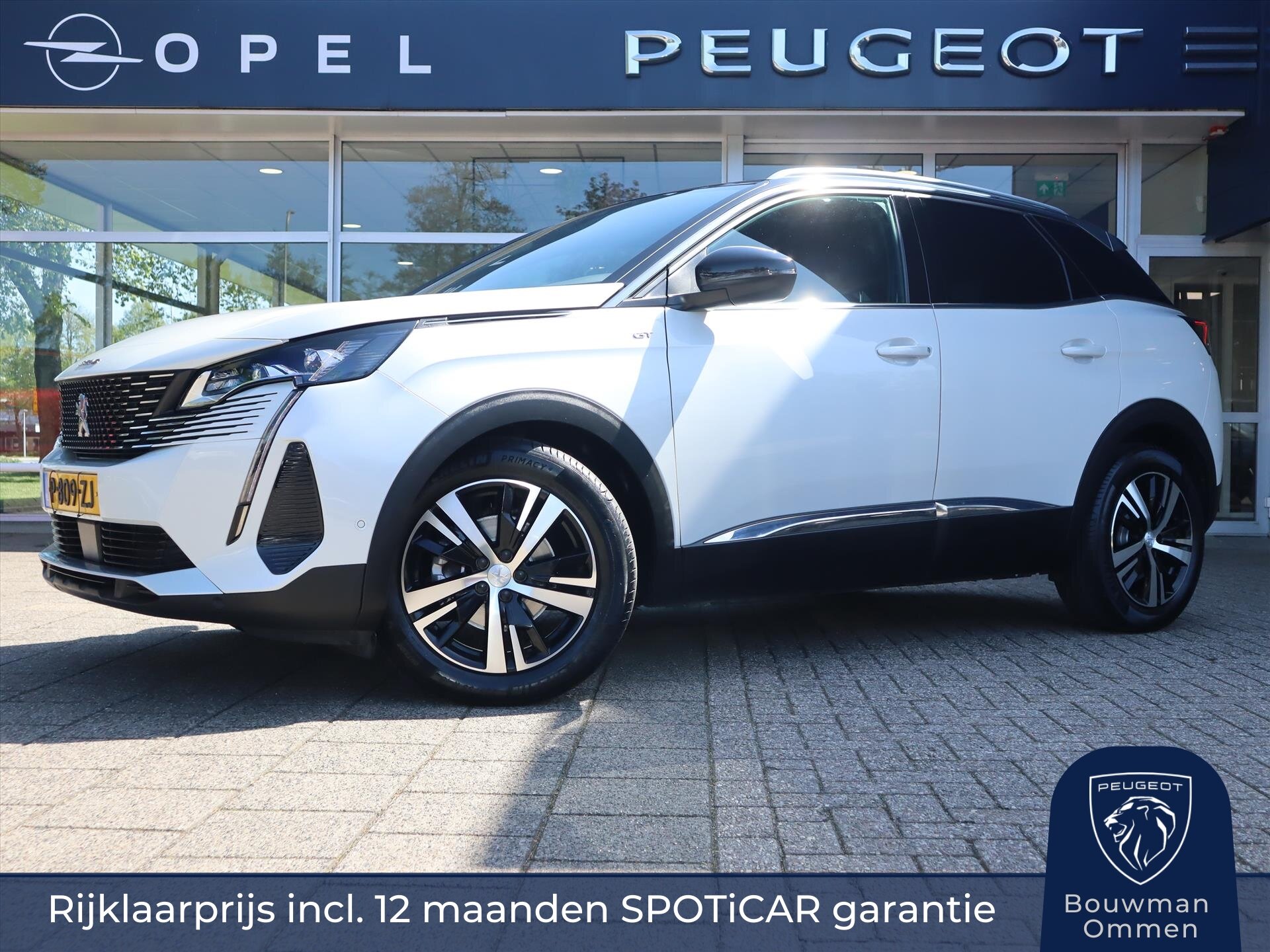 Peugeot 3008 SUV GT PureTech 130pk EAT8 automaat, Rijklaarprijs, Navigatie Camera Adaptieve Cruise control